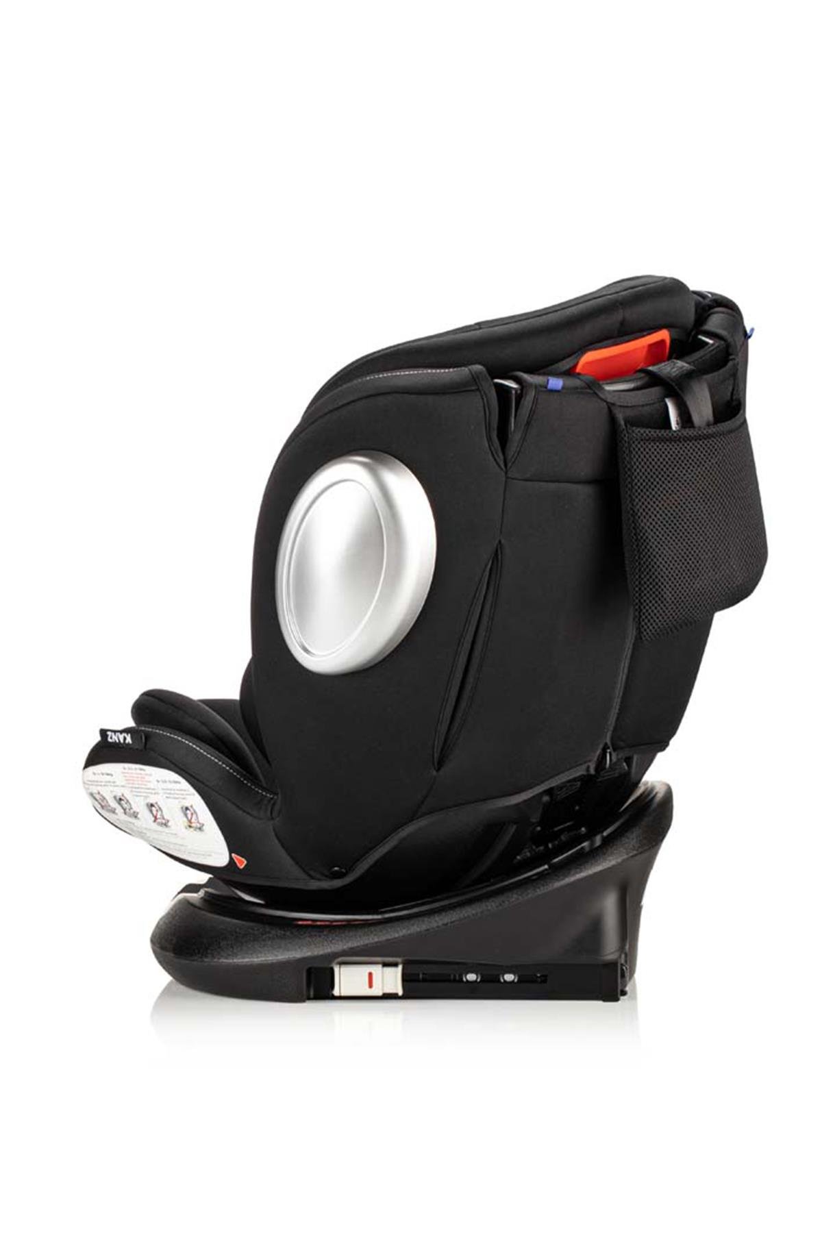 Kanz Gofix 360 ° Dönebilir Yatabilir 0-36 Kg Oto Koltuğu Siyah