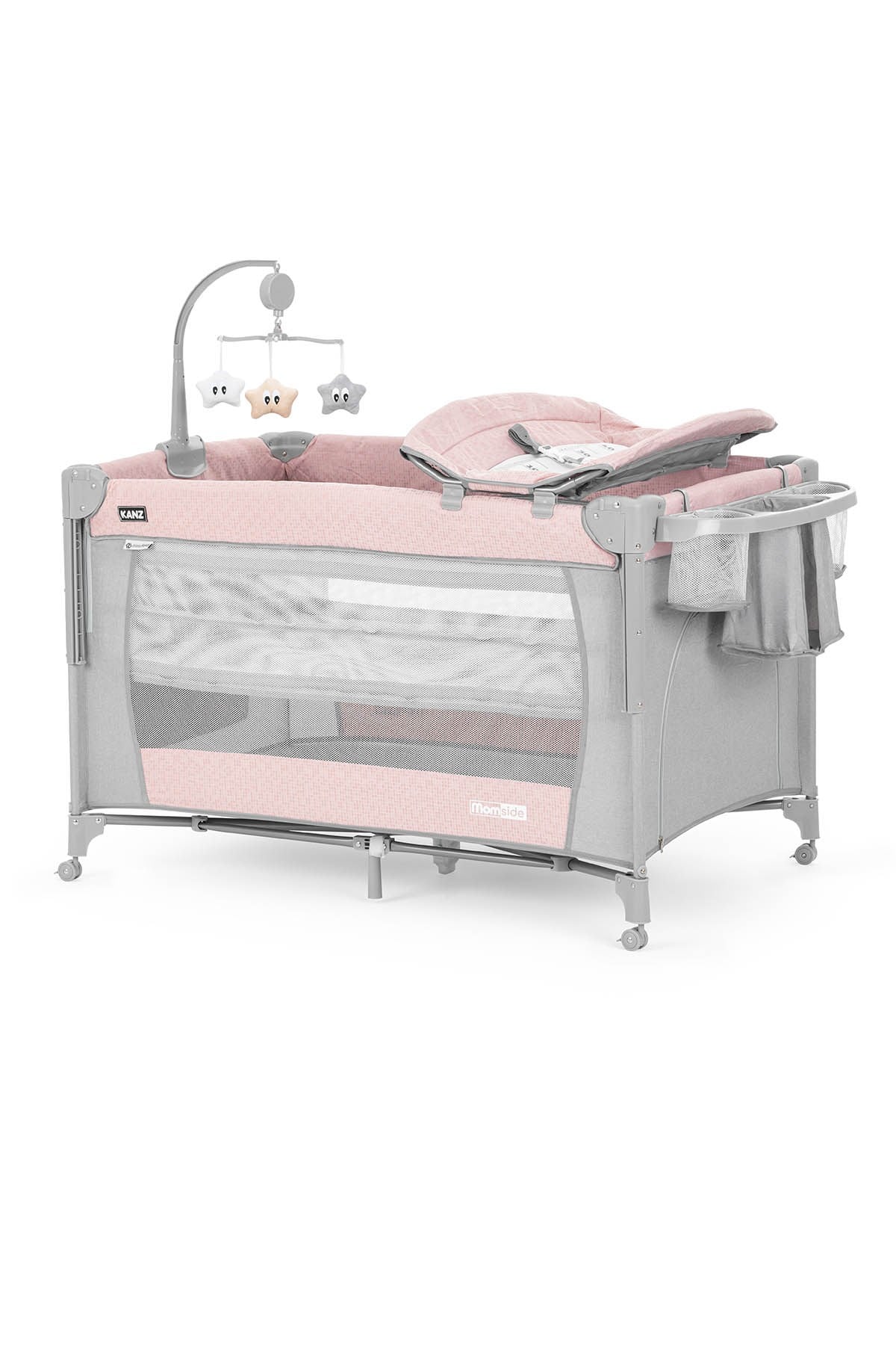 KANZ Momside Oyun Parkı ve Park Yatağı - Pembe