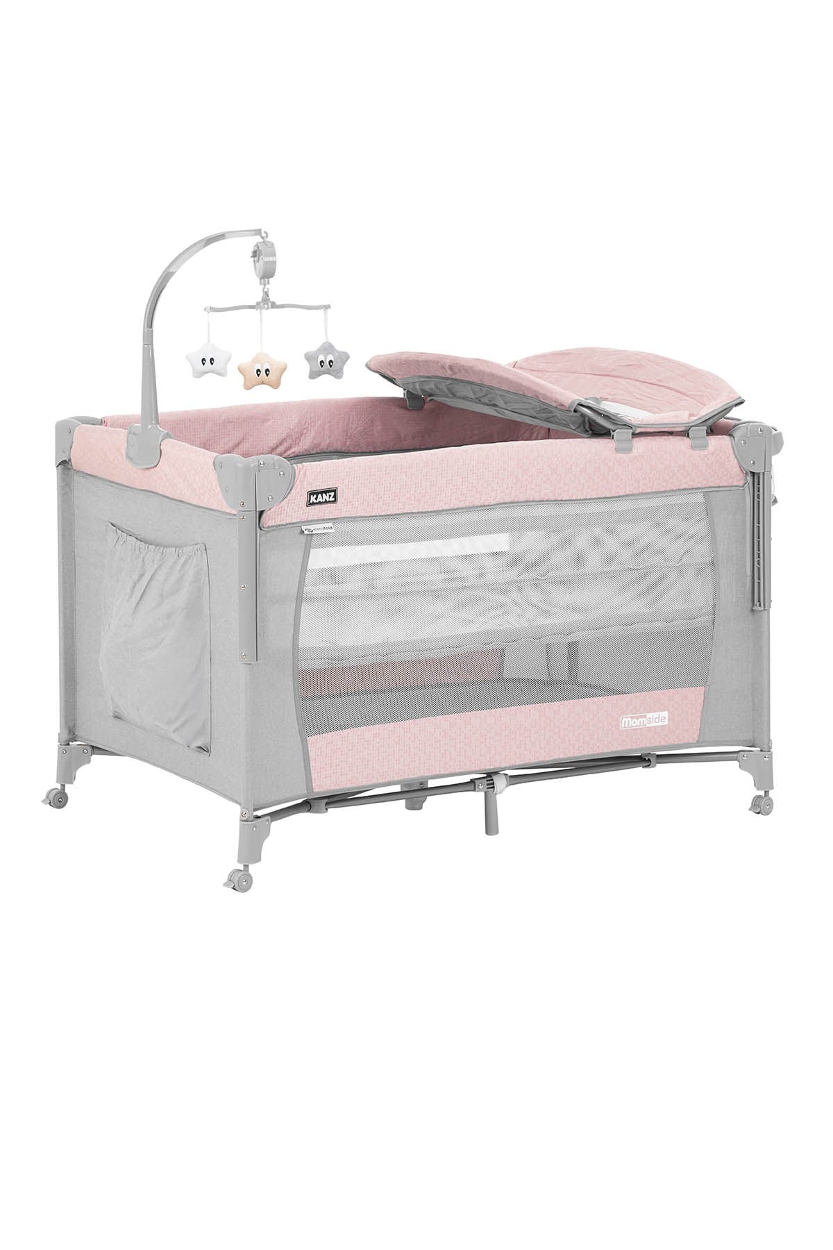 KANZ Momside Oyun Parkı ve Park Yatağı - Pembe
