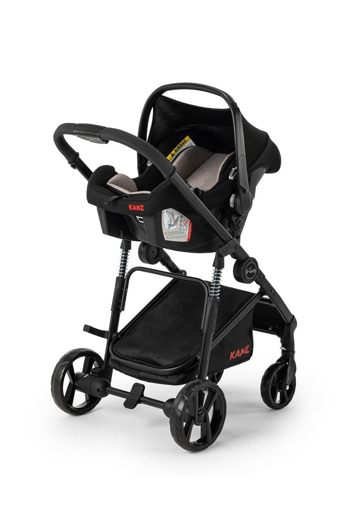Kanz s-Go Bebek Arabası Gri