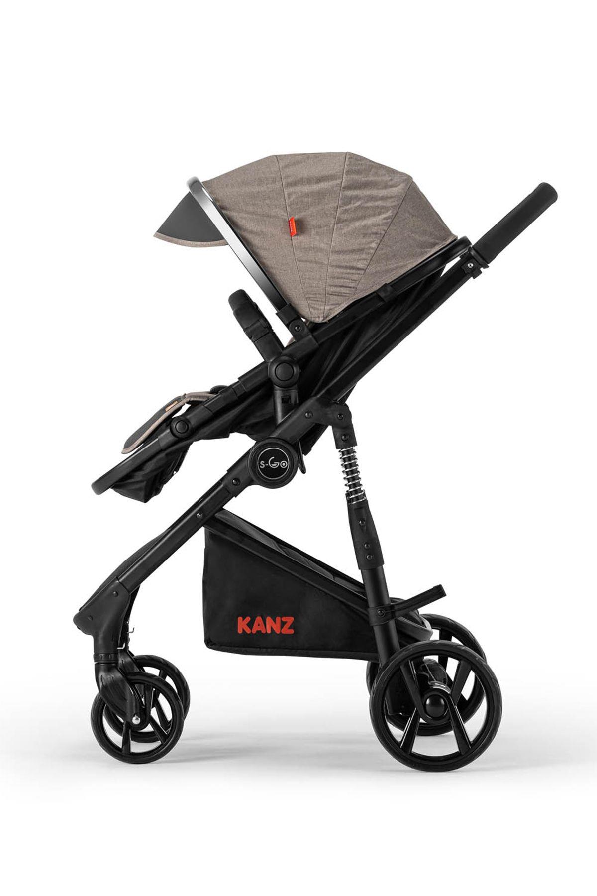 Kanz s-Go Bebek Arabası Gri