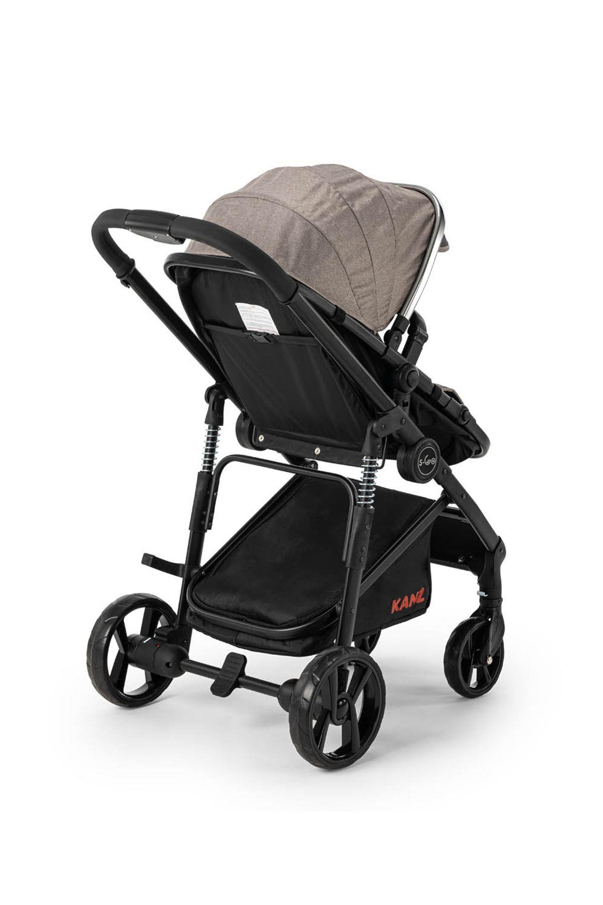 Kanz s-Go Bebek Arabası Gri
