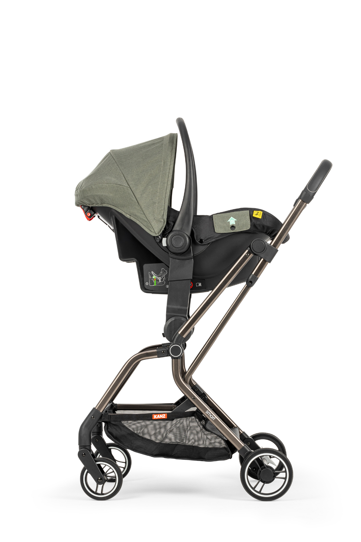 KZ SMART TRAVEL SİSTEM BEBEK ARABASI YESIL