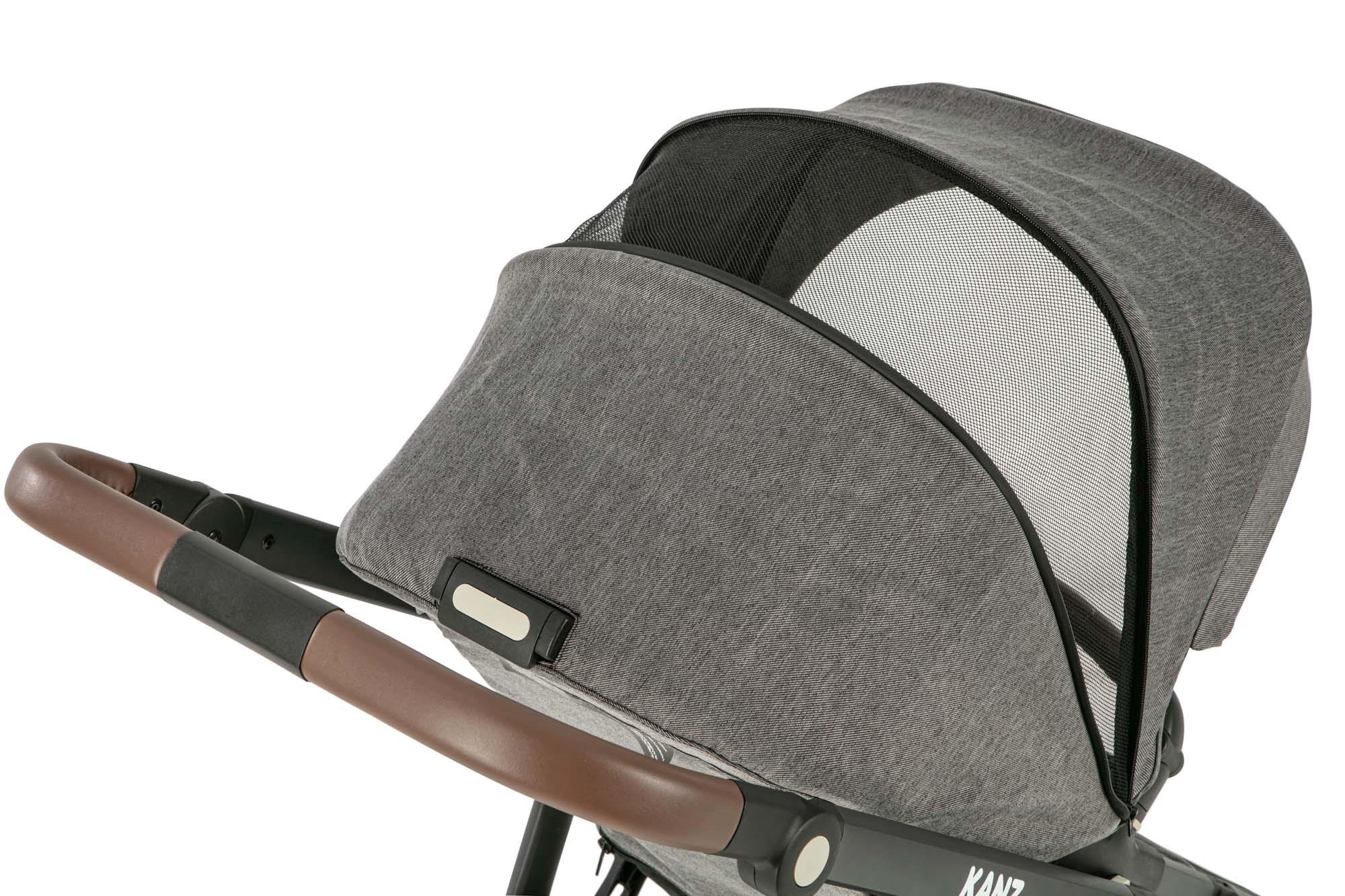 Kanz t-Go Travel Sistem Bebek Arabası Koyu Gri