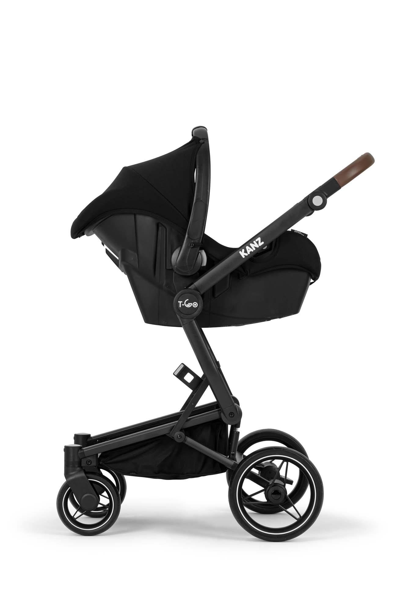 Kanz t-Go Travel Sistem Bebek Arabası Koyu Gri