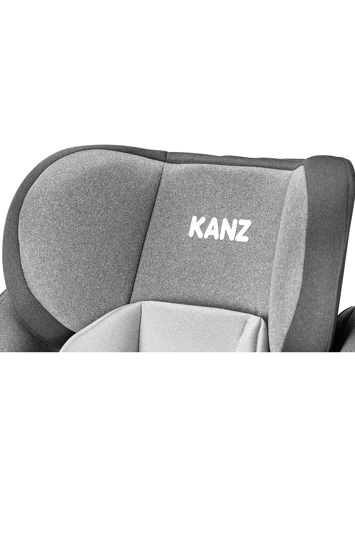Kanz ThroneFix 360 Derece Dönebilen 0-36 kg Oto koltuğu Gri