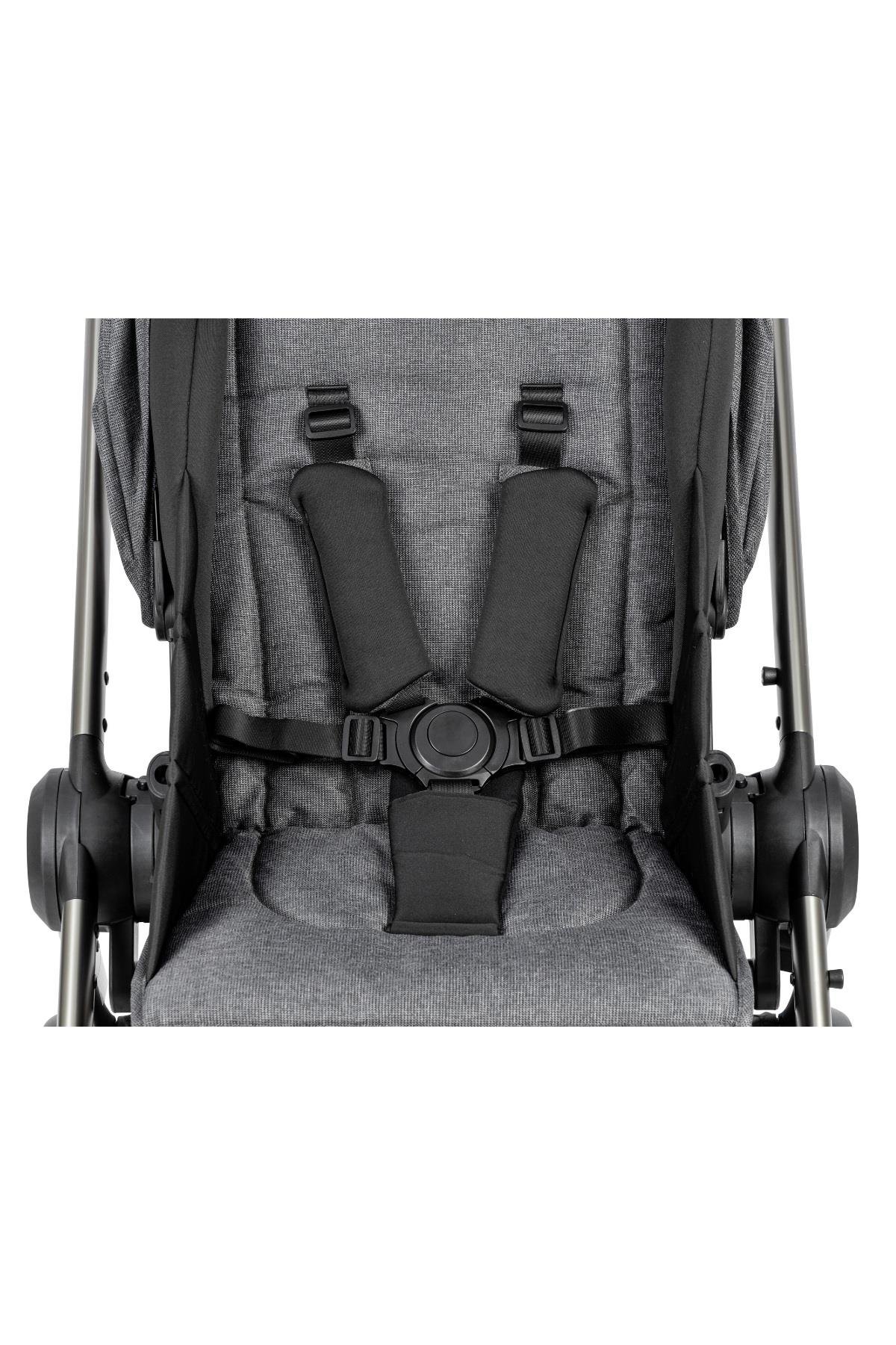Kanz v-Go2 Ultimate Design Travel Sistem Bebek Arabası Gri