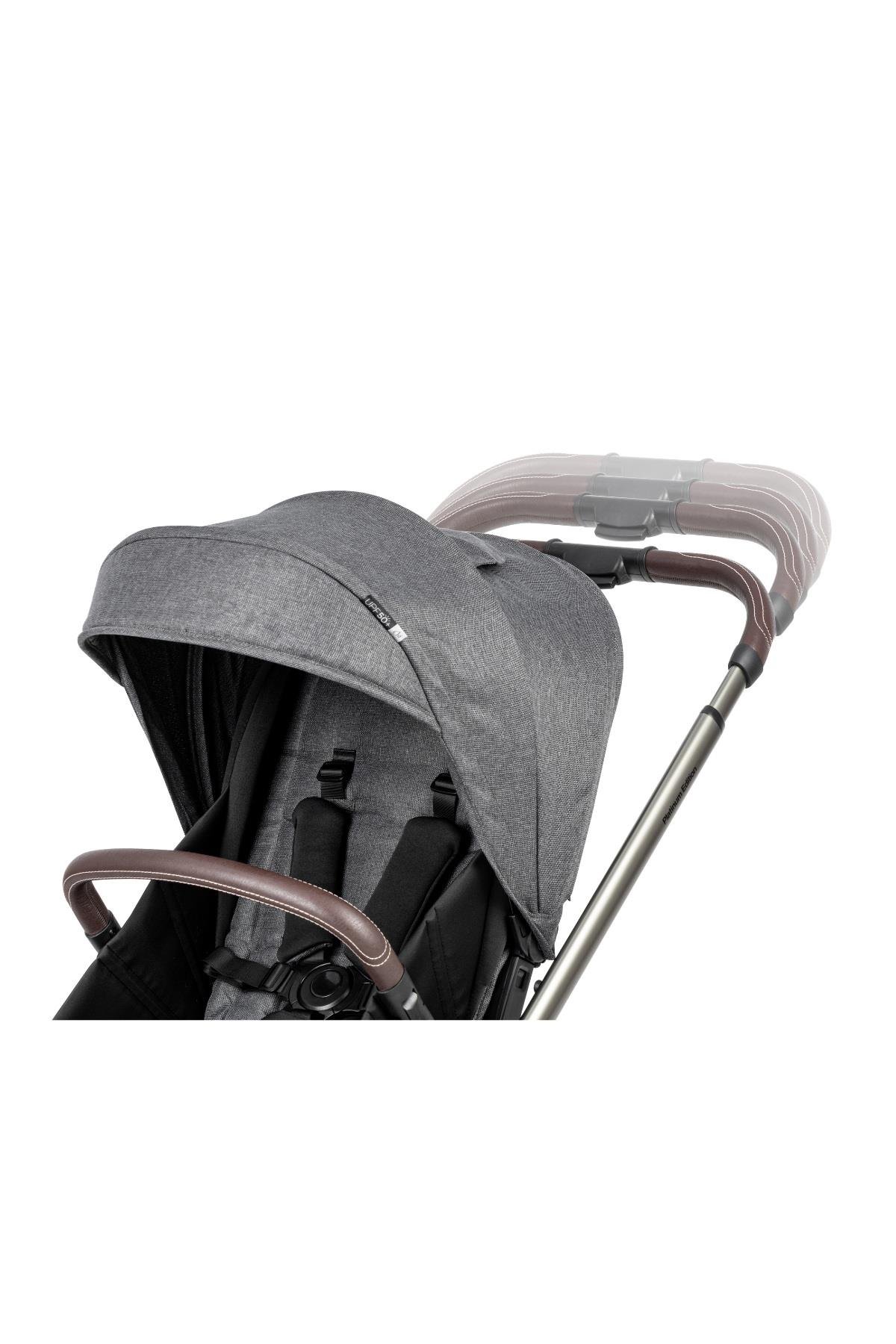 Kanz v-Go2 Ultimate Design Travel Sistem Bebek Arabası Gri