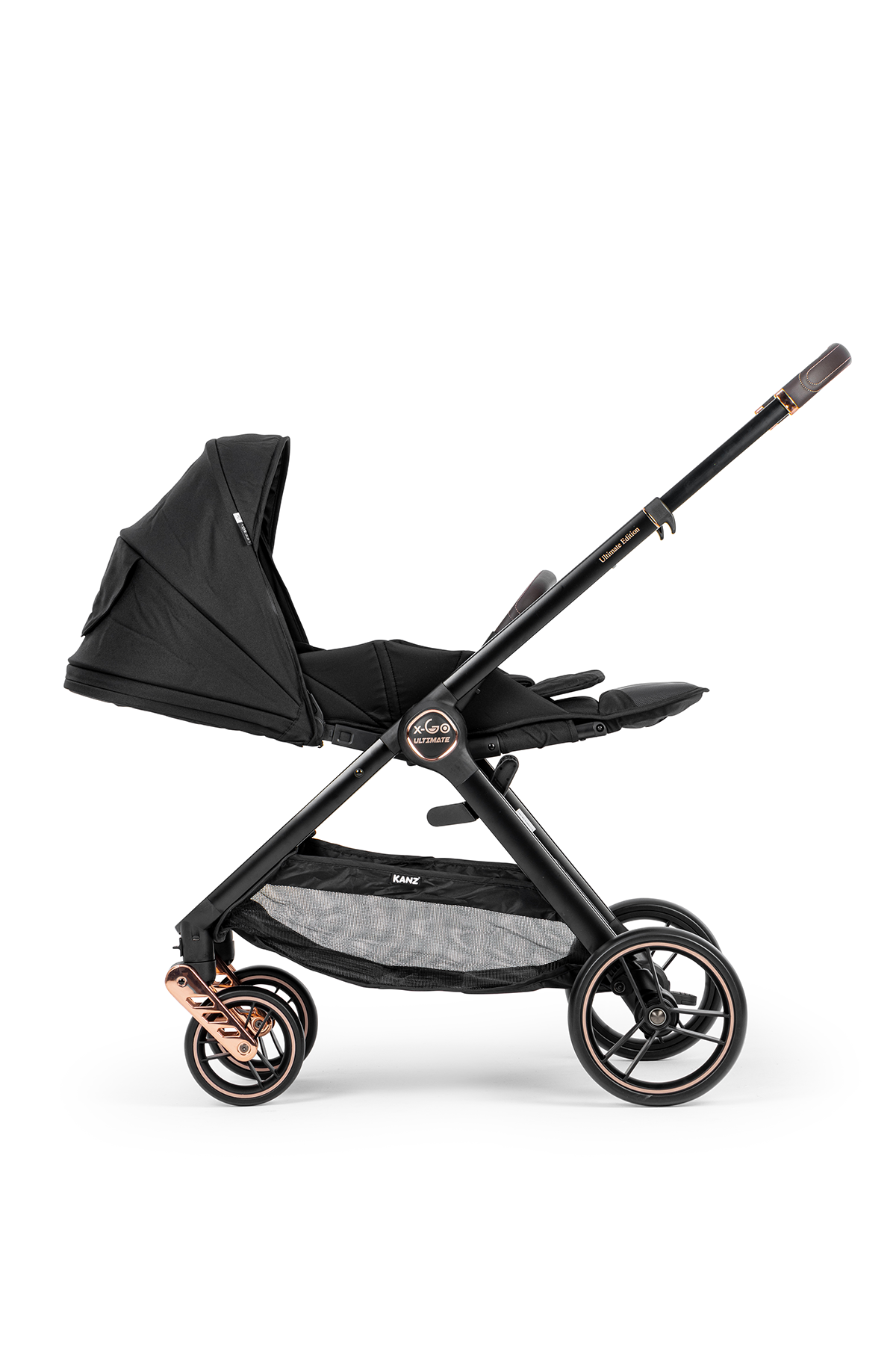 KZ XGO ULTIMATE KANZ BEBEK ARABASI TRV ROSEGOLD-SIYAH