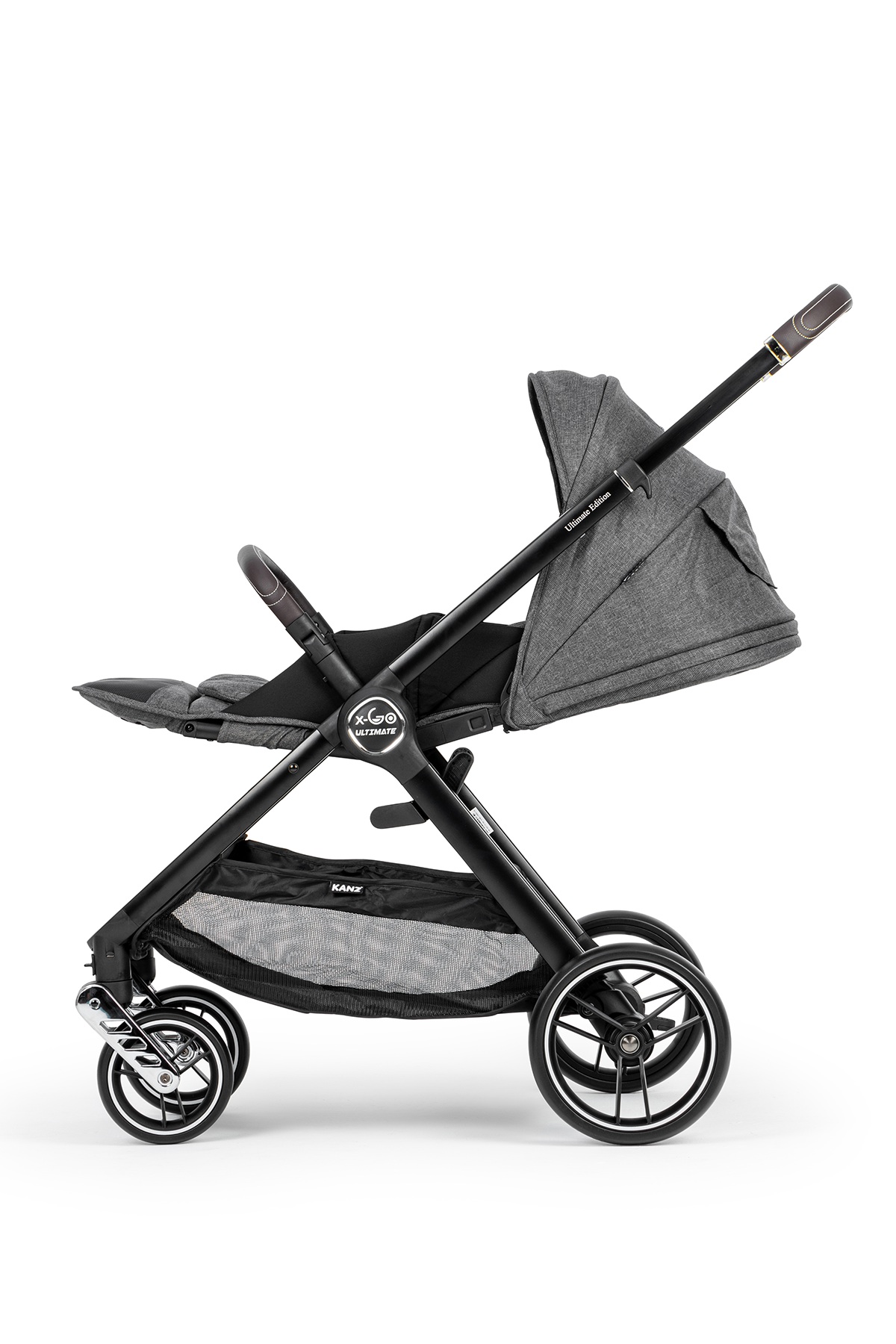 Kanz x-Go Ultimate Travel Sistem Bebek Arabası Silver Gri