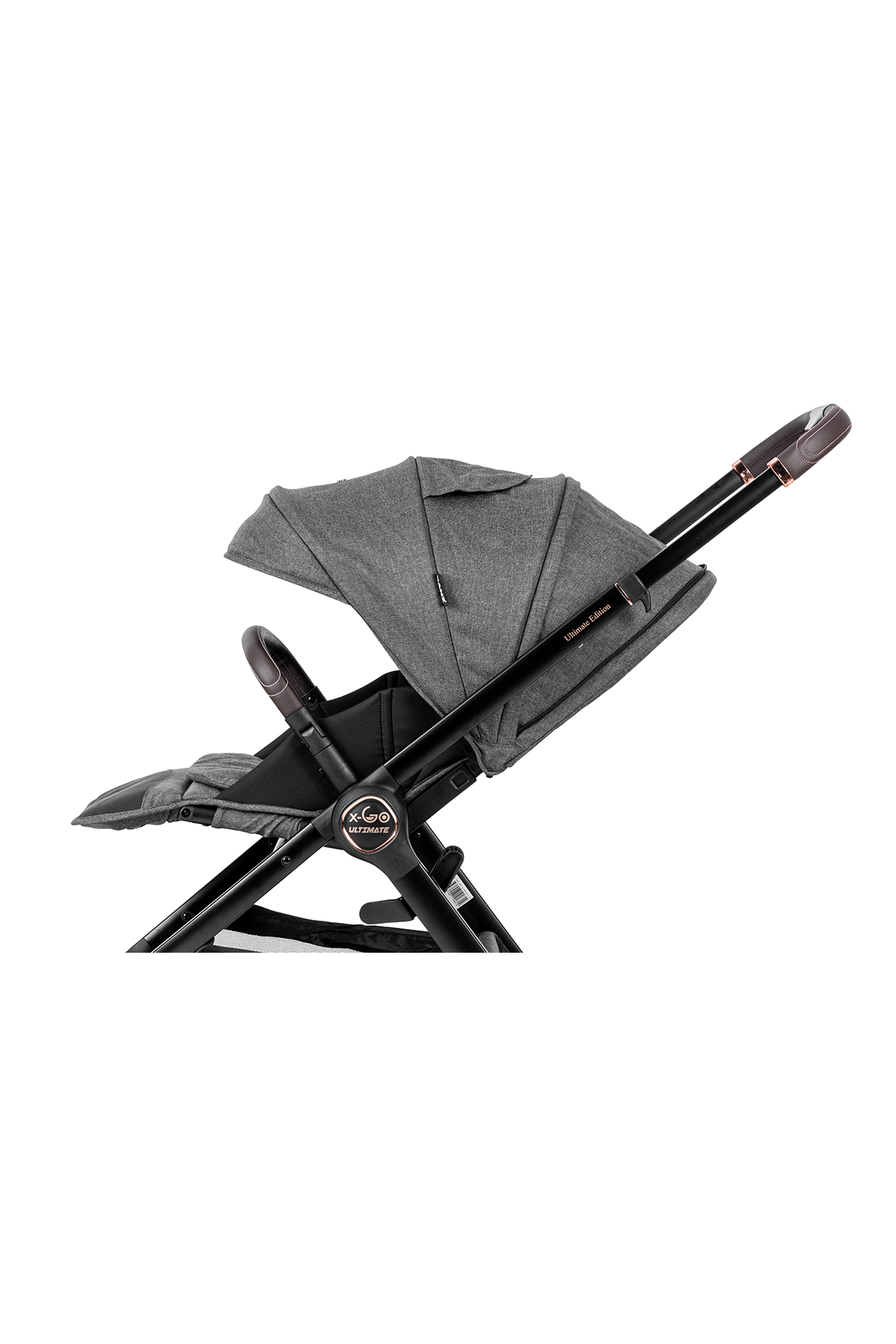 Kanz x-Go Ultimate Travel Sistem Bebek Arabası Rose Gold Gri