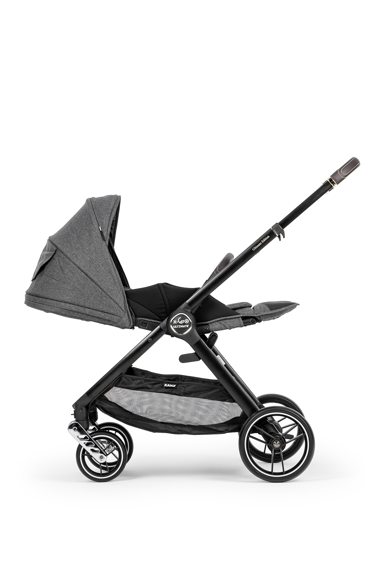 Kanz x-Go Ultimate Travel Sistem Bebek Arabası Silver Gri