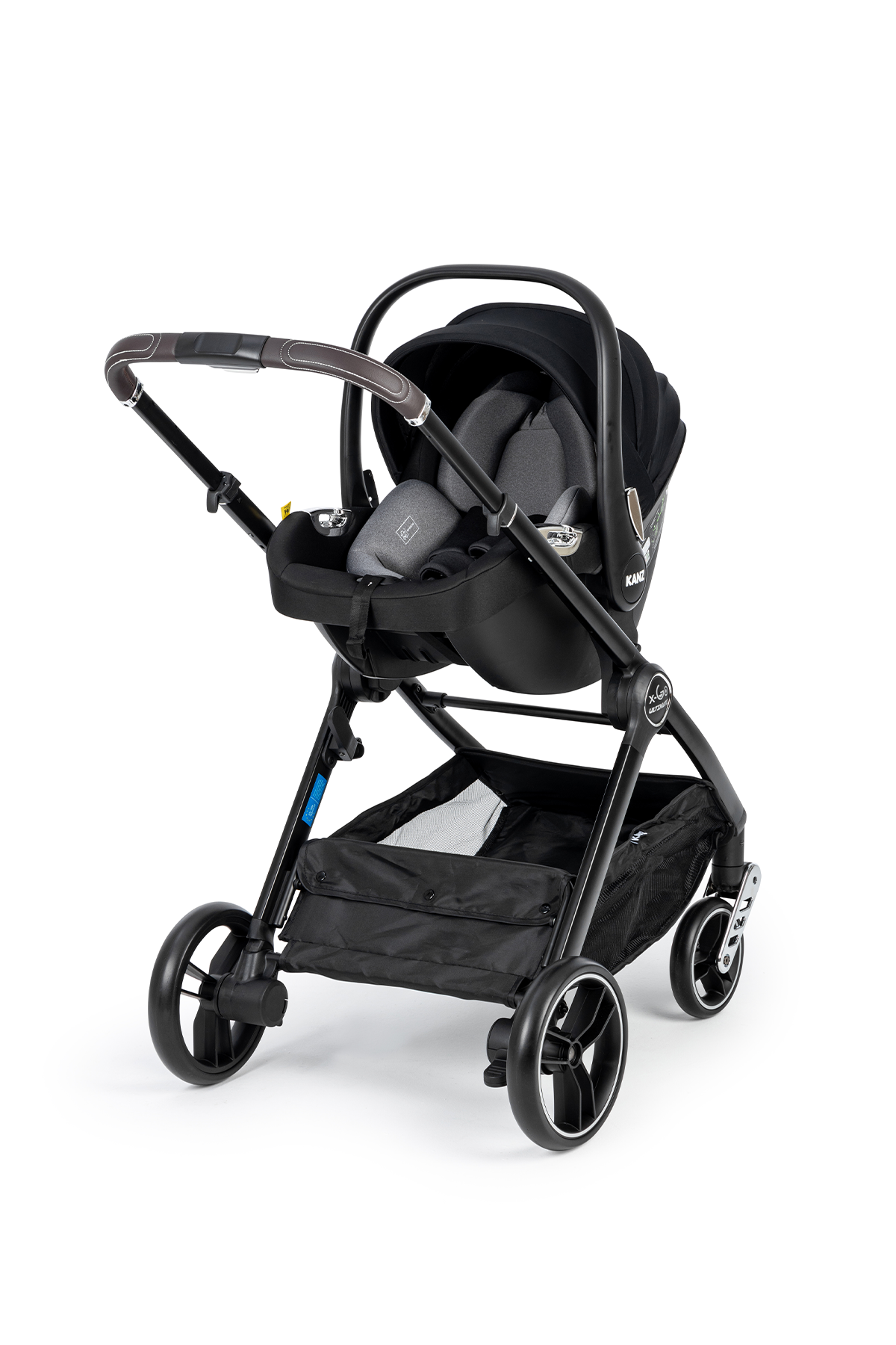 Kanz x-Go Ultimate Travel Sistem Bebek Arabası Silver Gri