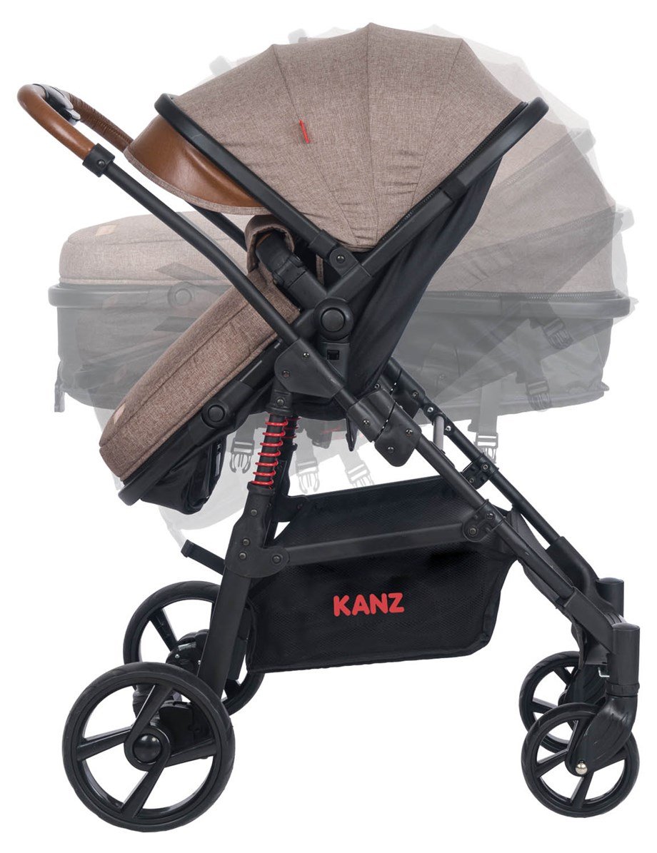 KZ DGO KANZ TRAVEL SİSTEM BEBEK ARABASI BEJ