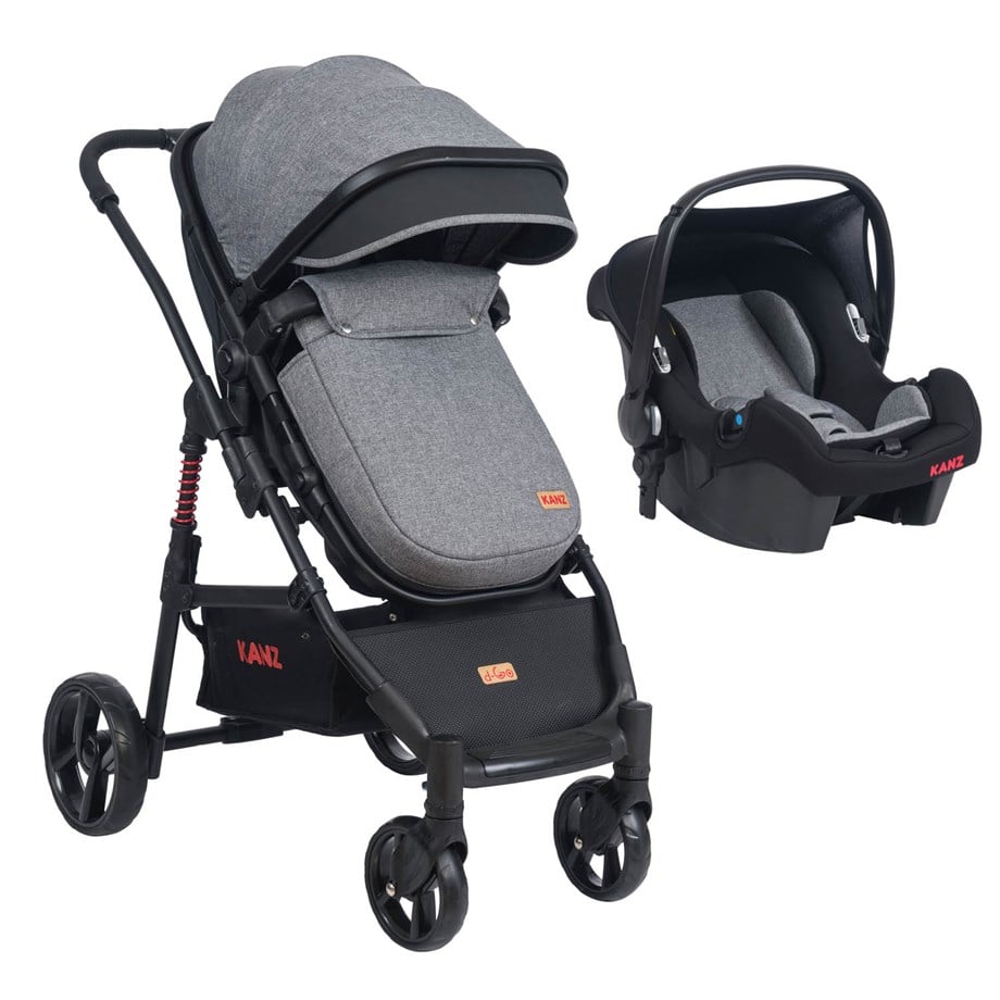 KZ DGO KANZ TRAVEL SİSTEM BEBEK ARABASI GRİ