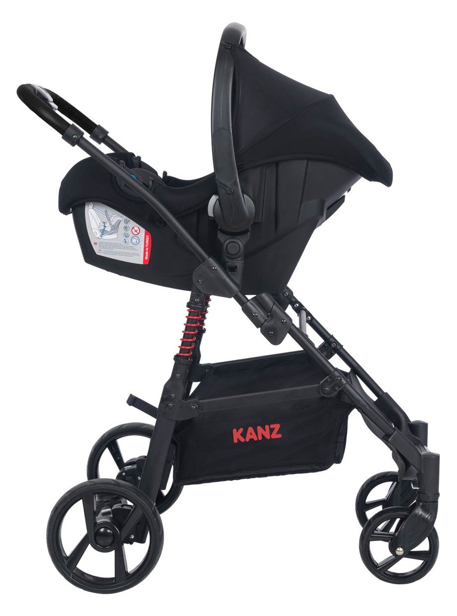 KZ DGO KANZ TRAVEL SİSTEM BEBEK ARABASI SİYAH