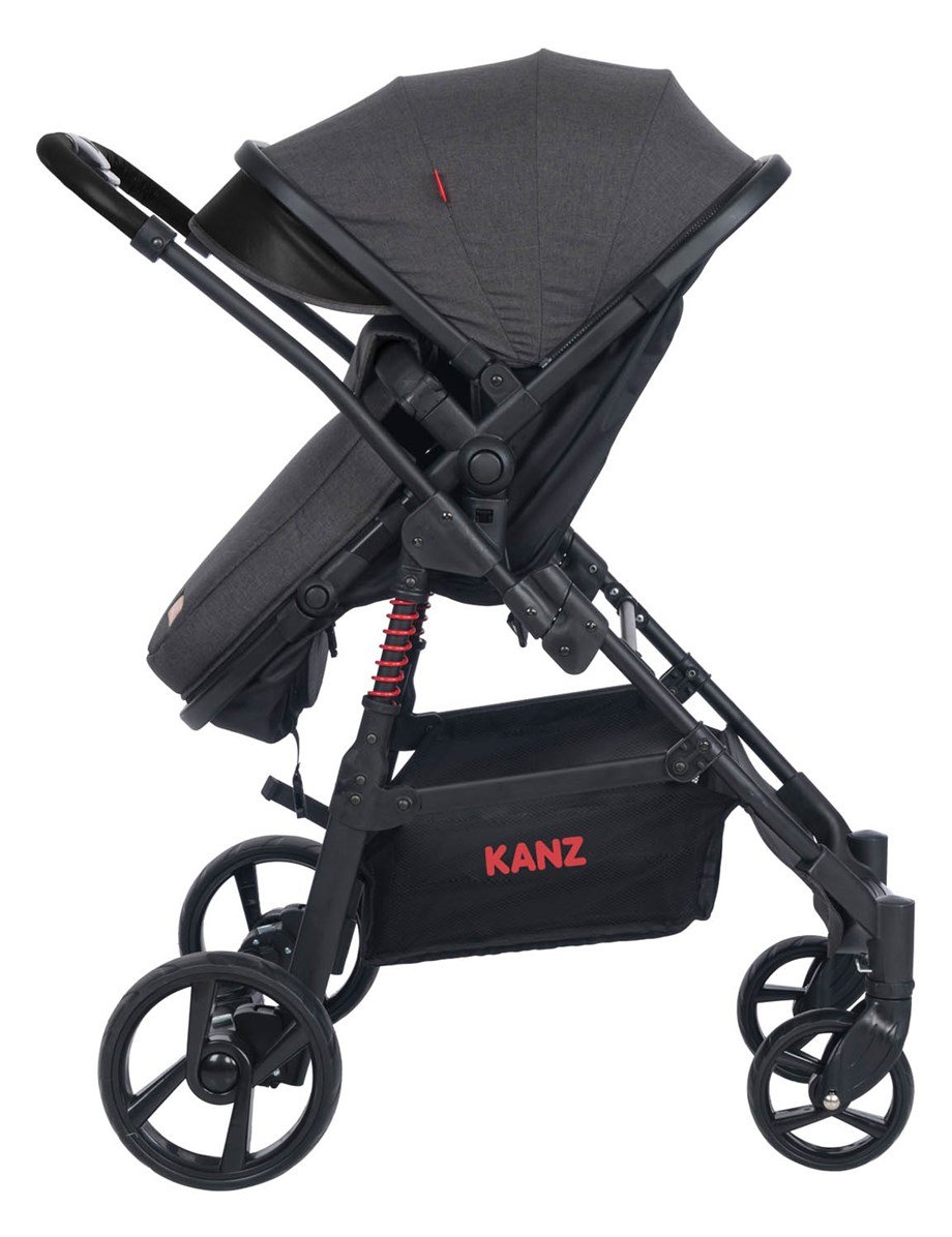 KZ DGO KANZ TRAVEL SİSTEM BEBEK ARABASI SİYAH