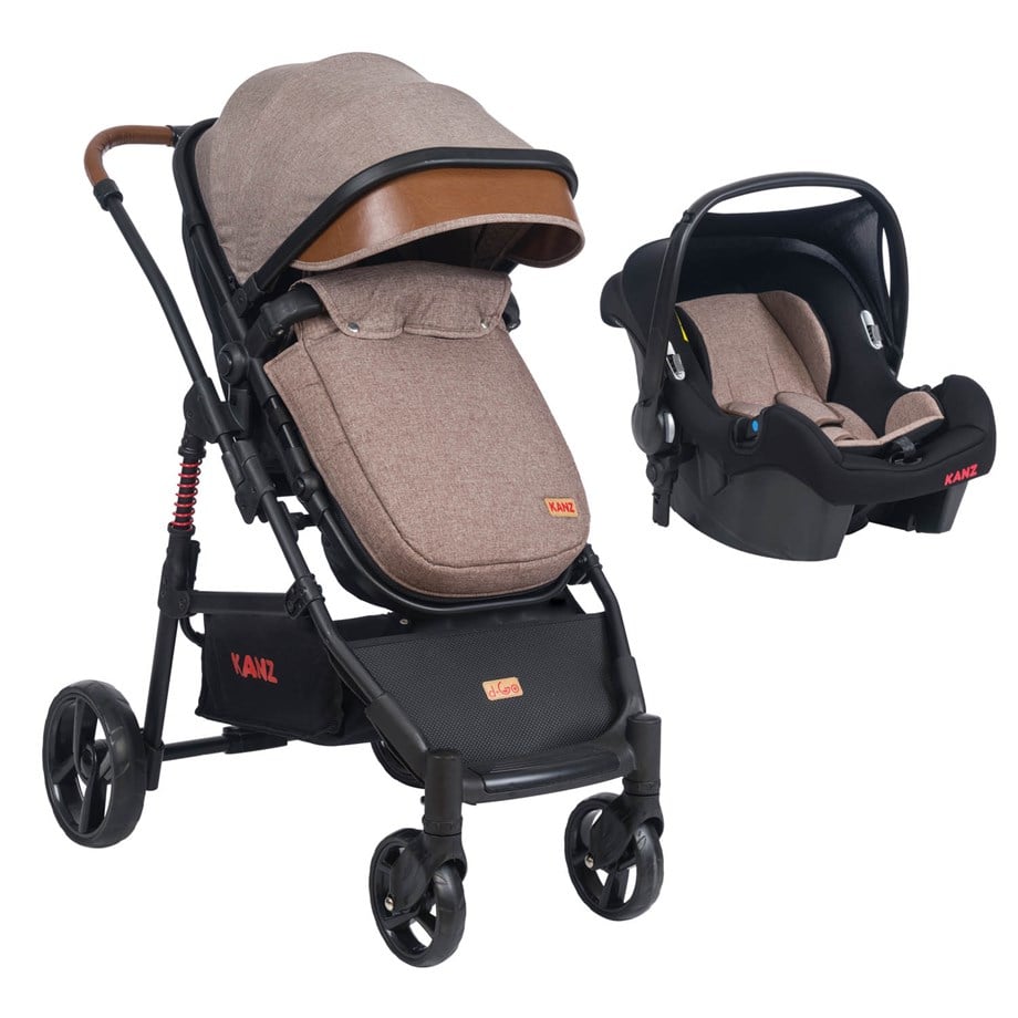 KZ DGO KANZ TRAVEL SİSTEM BEBEK ARABASI BEJ