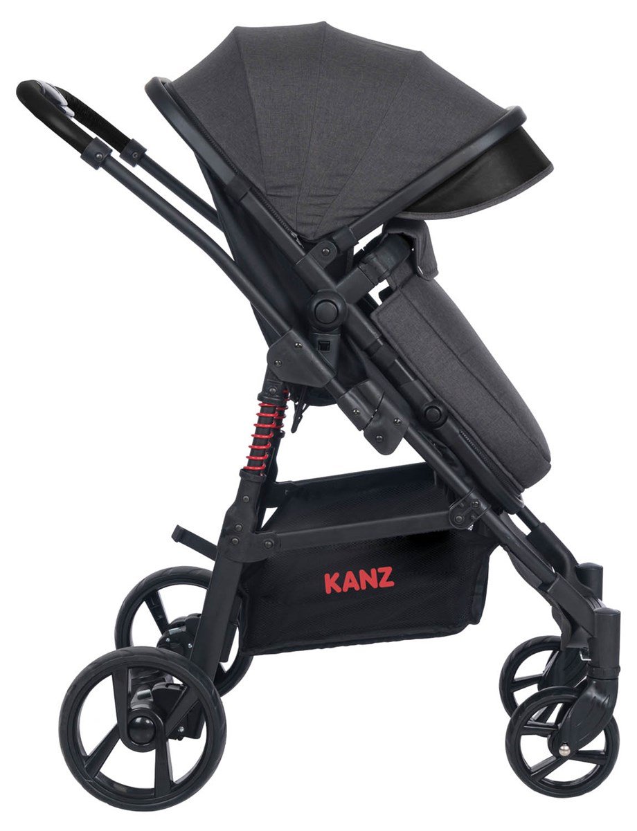 KZ DGO KANZ TRAVEL SİSTEM BEBEK ARABASI SİYAH