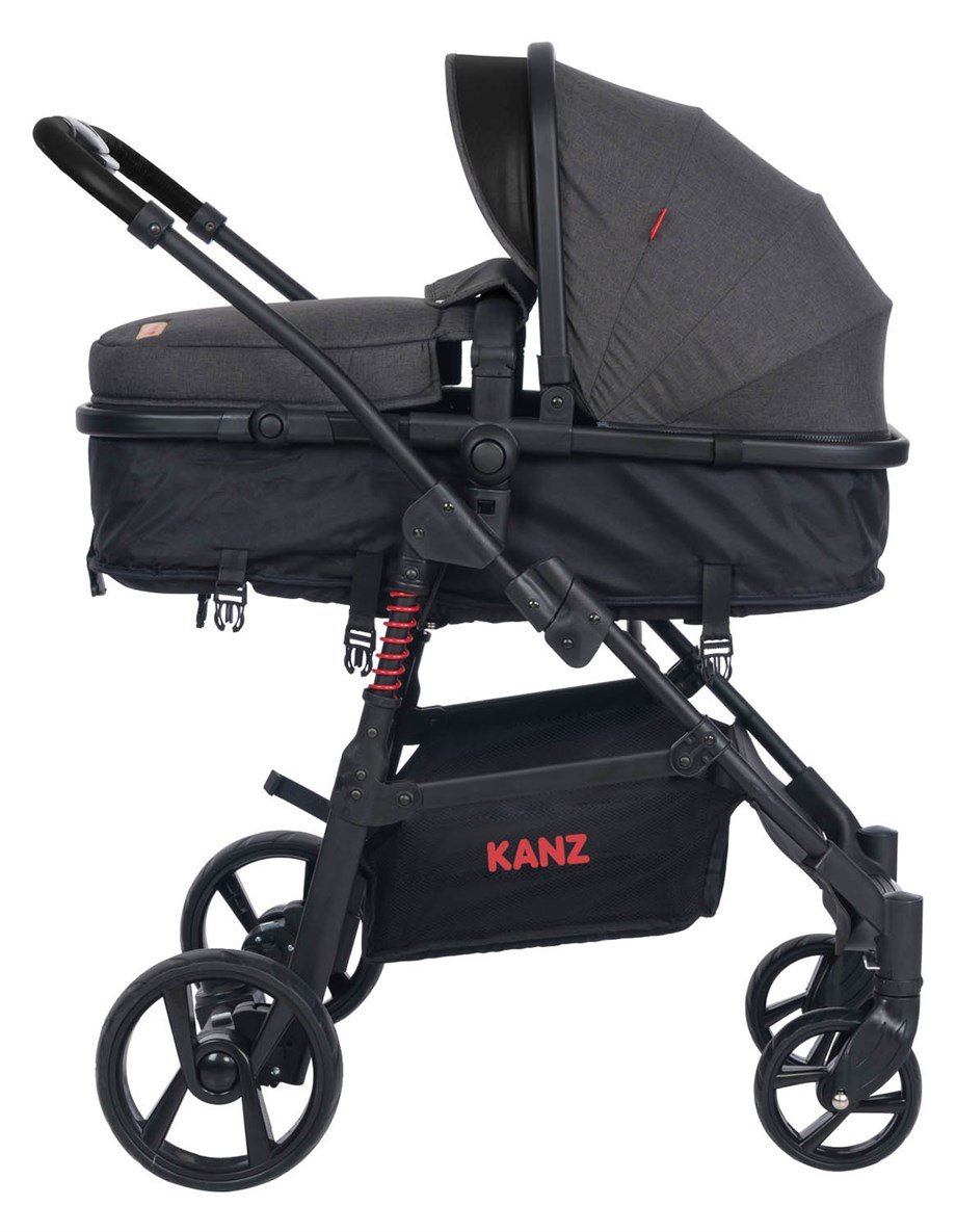 KZ DGO KANZ TRAVEL SİSTEM BEBEK ARABASI SİYAH