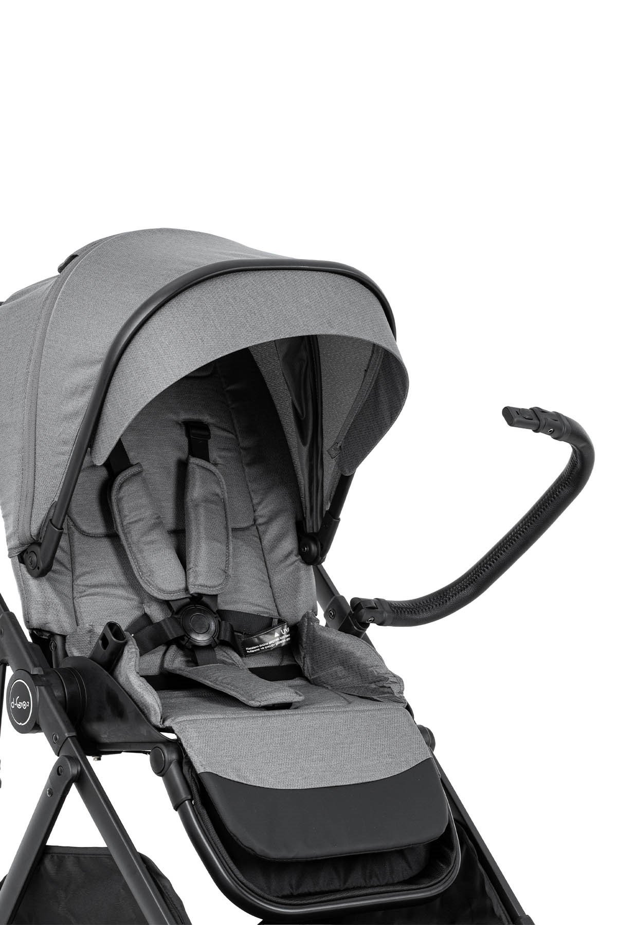 KZ DGO2 KANZ TRAVEL SİSTEM BEBEK ARABASI GRI