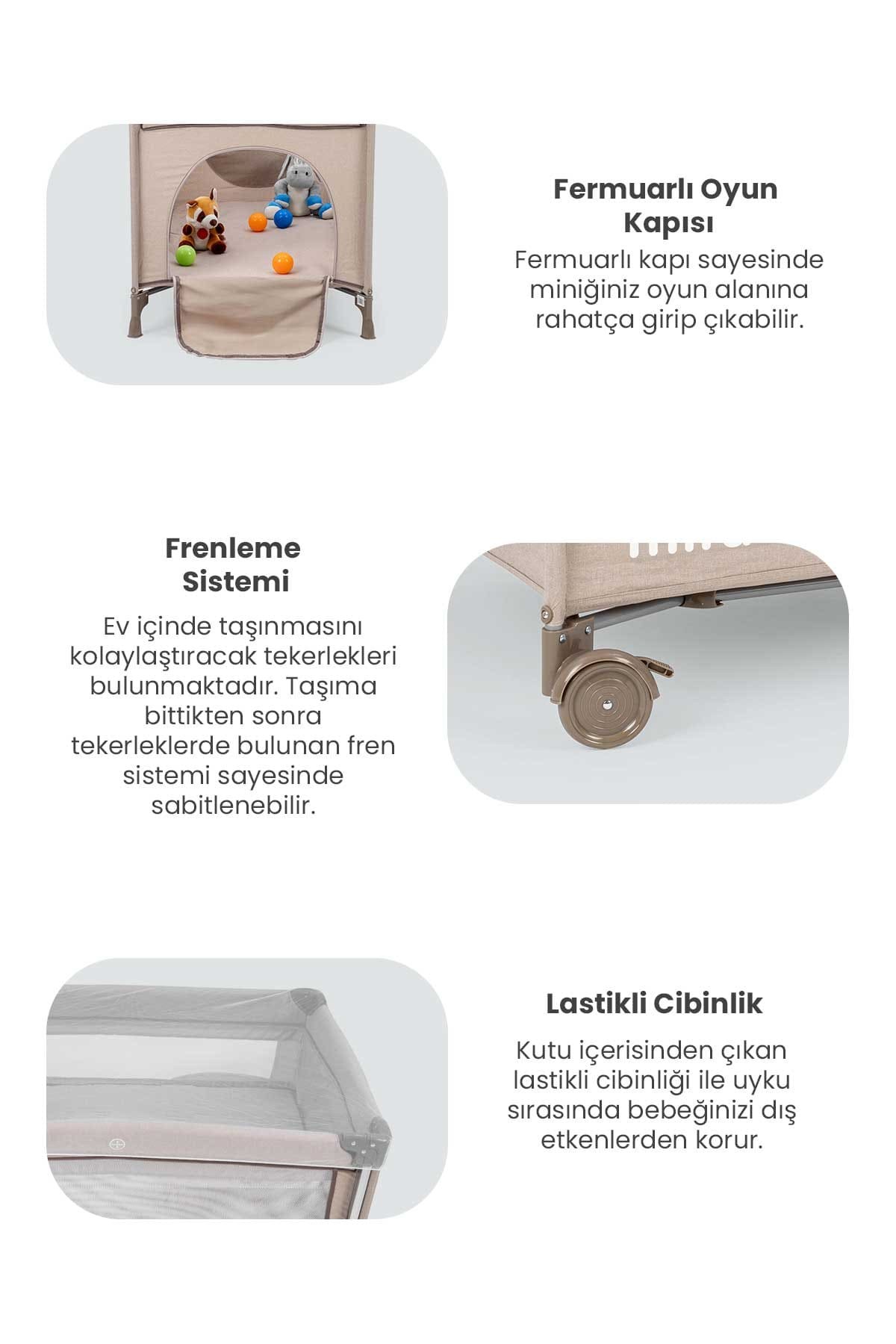 KZ MIRA KANZ ANNE YANI PARK YATAK BROWN