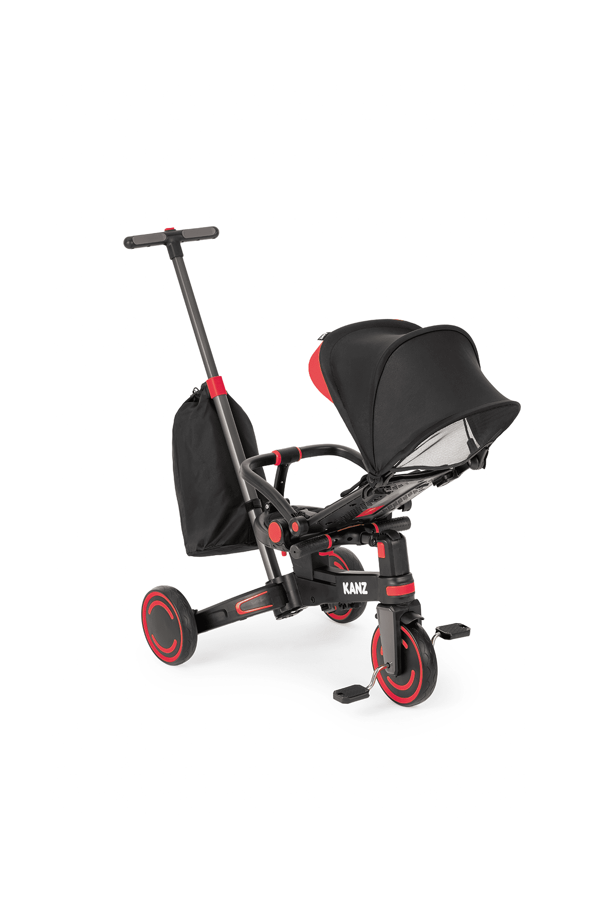 KZ TRAILPRO KANZ 5 IN 1 KATLANIR BİSİKLET KIRMIZI