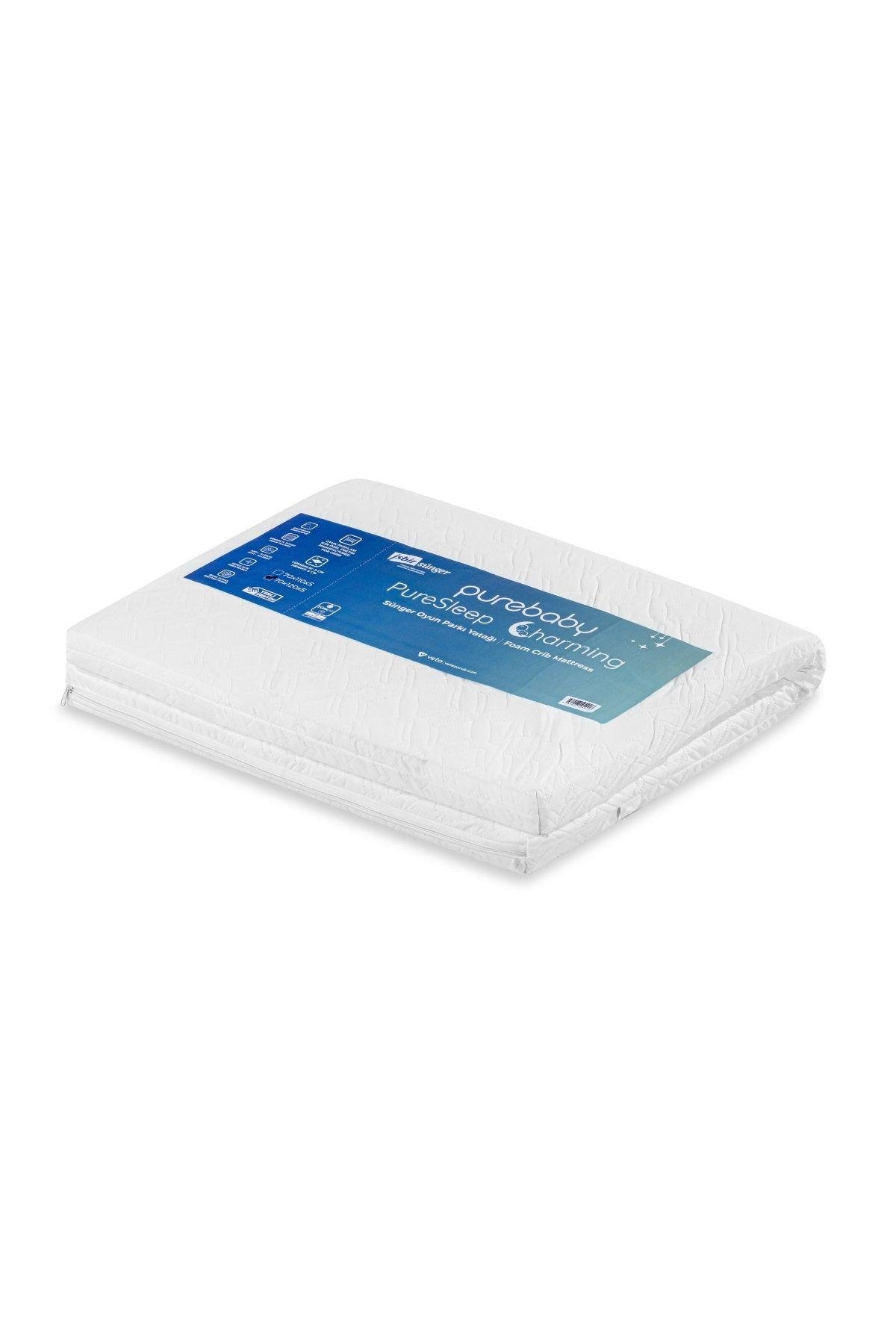PUREBABY PURE SLEEP CHARMING 70X120 OYUN PARKI YATAGI 5 CM