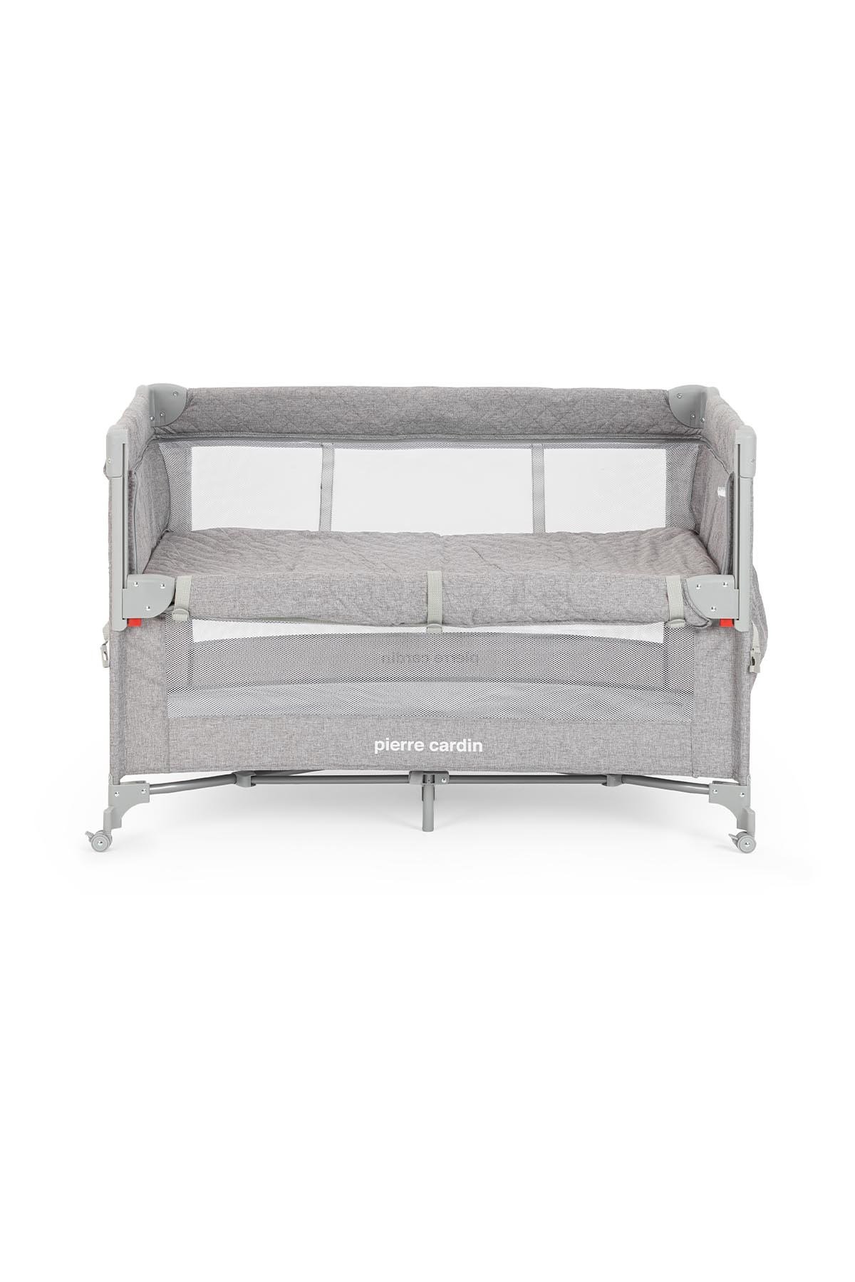Pierre Cardin Gaia Plus Anne Yanı Park Yatak 110x70 Gri