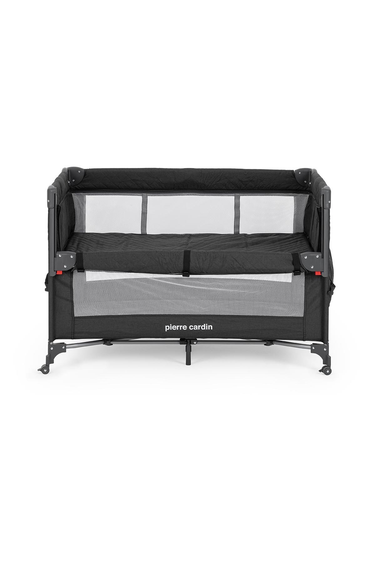 Pierre Cardin Gaia Plus Anne Yanı Park Yatak 110x70 Siyah