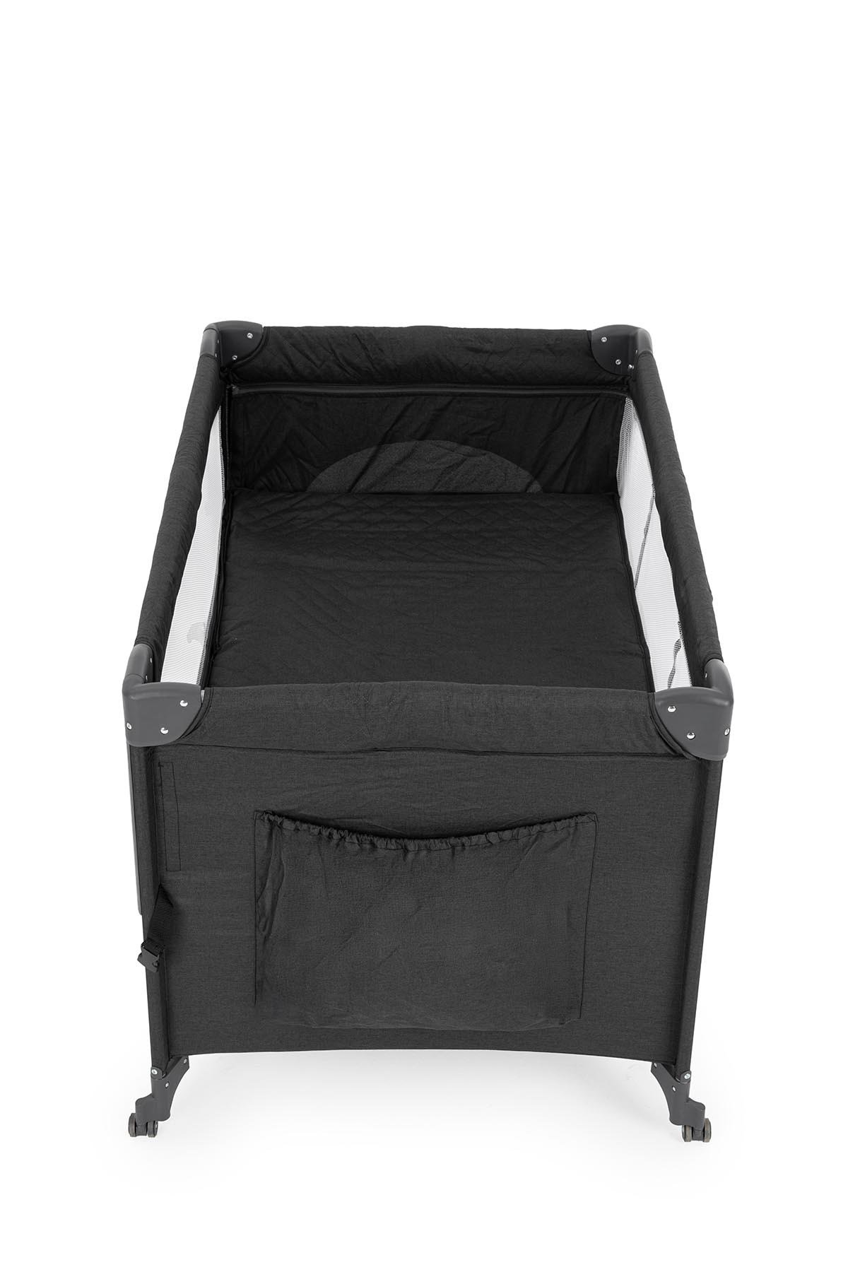 Pierre Cardin Gaia Plus Anne Yanı Park Yatak 110x70 Siyah