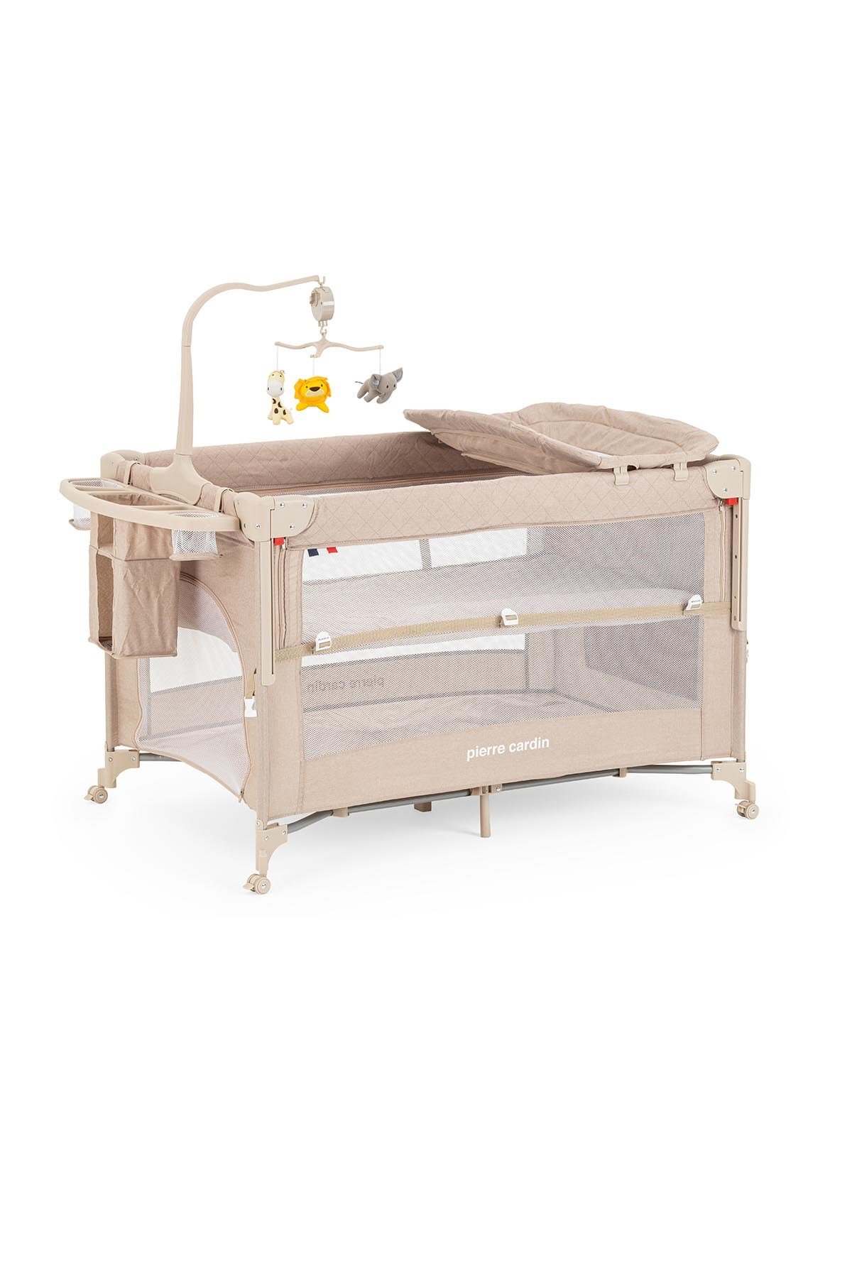 Pierre Cardin Gaia Plus Anne Yanı Park Yatak 110x70 Bej