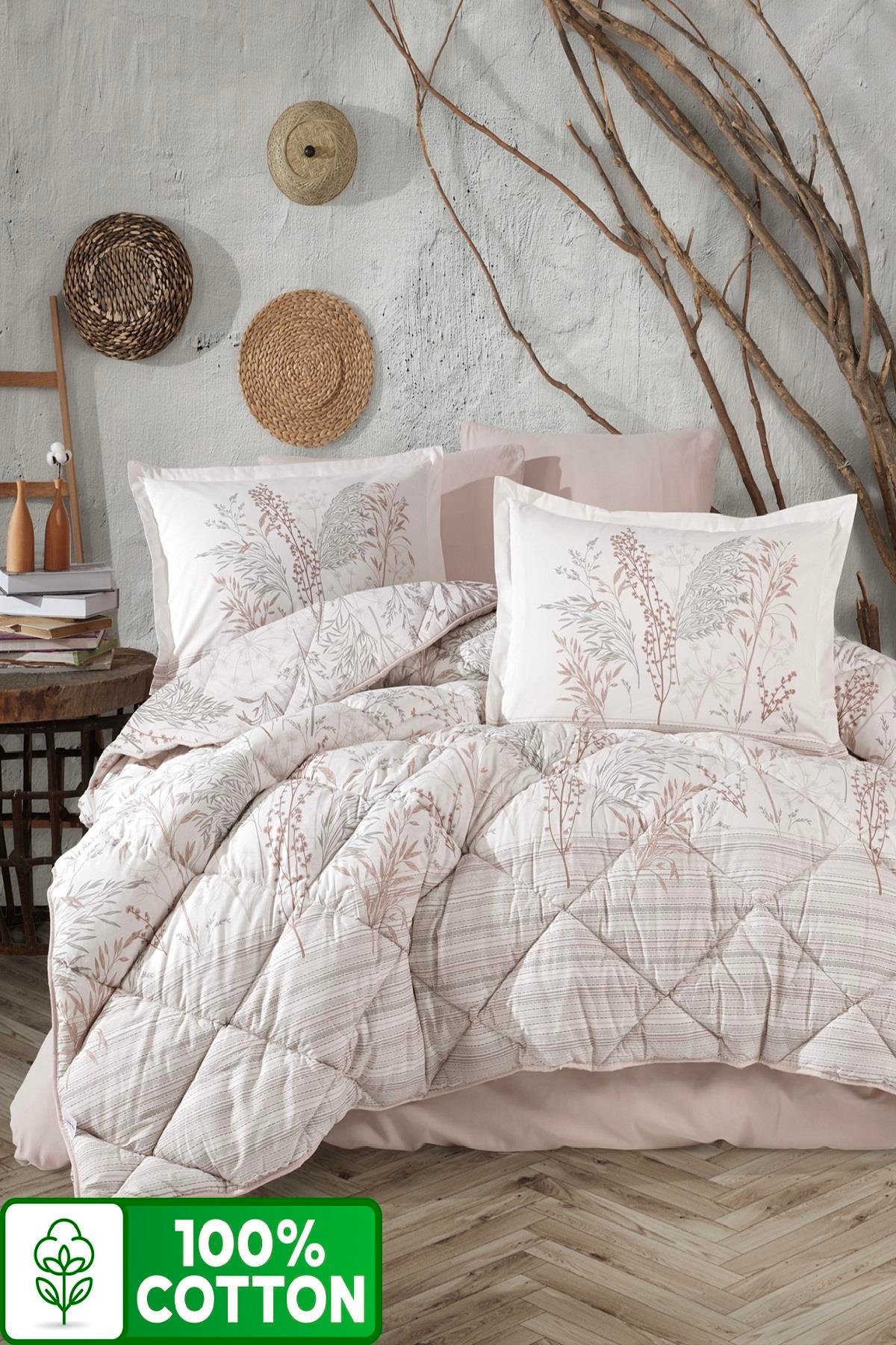 Clasy Ranforce %100 Pamuk Battal Boy Uyku Seti 260x240 cm Betina