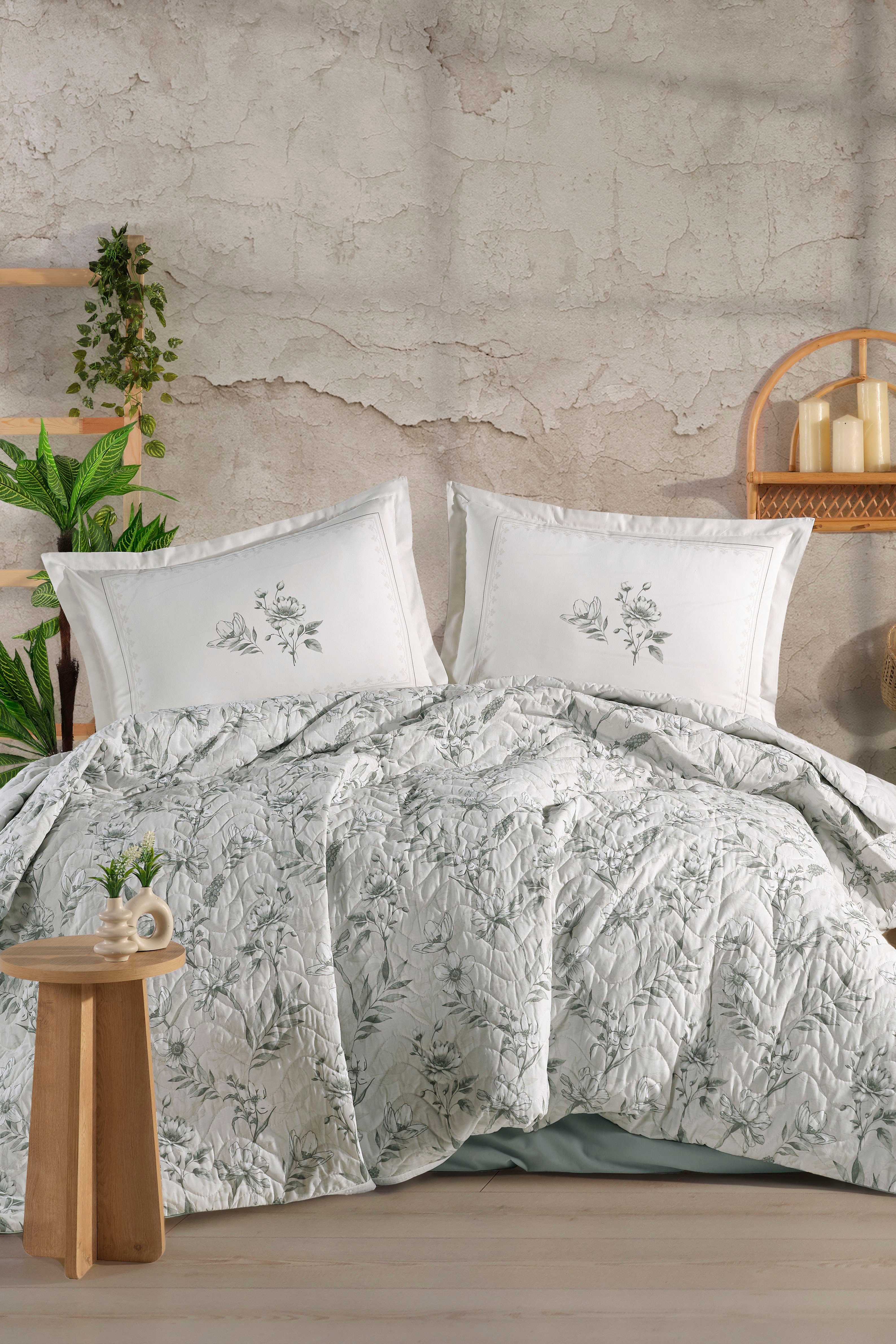 Clasy Ranforce %100 Pamuk Çift Kişilik Dört Mevsim Set Bloomera