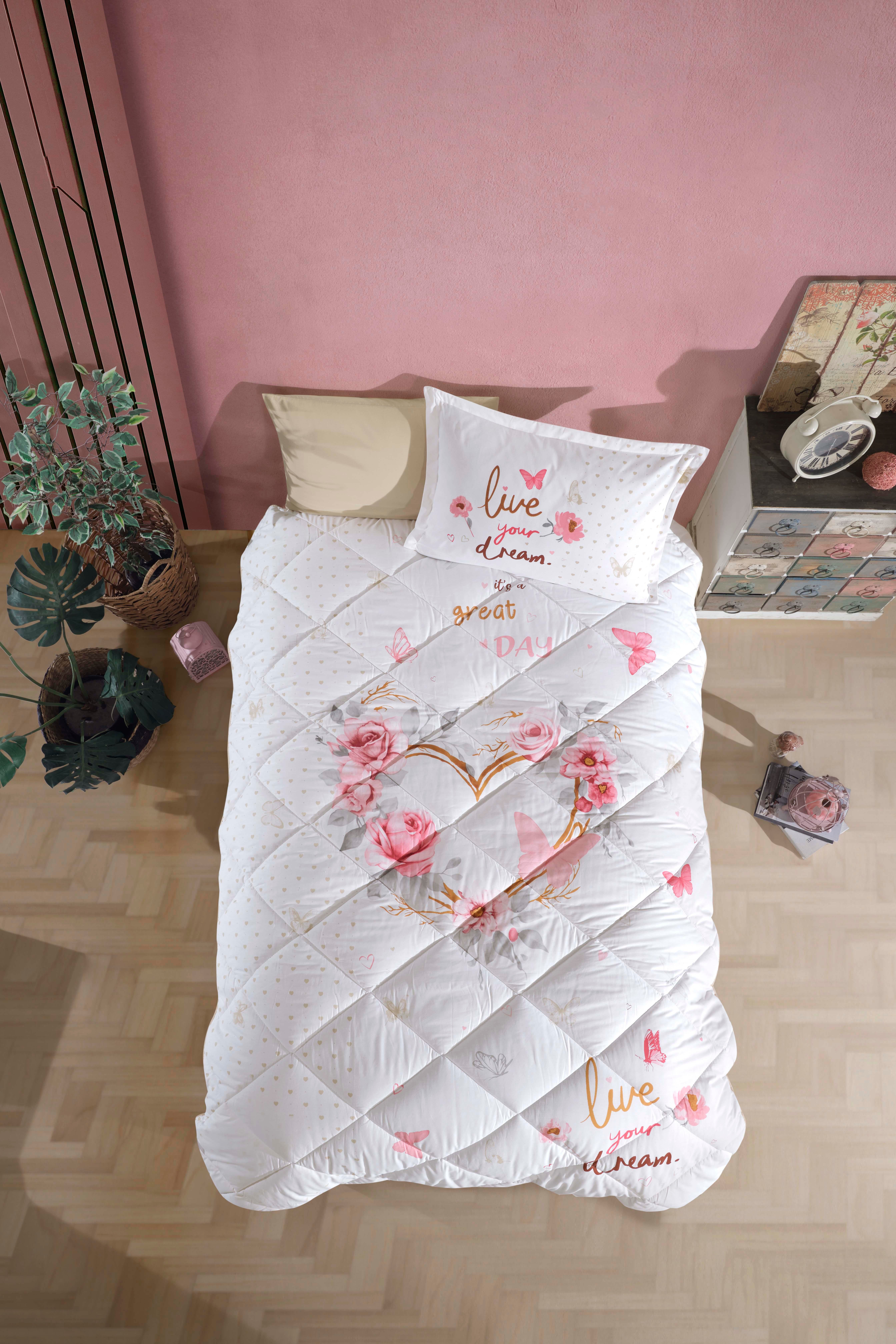 Clasy Ranforce %100 Pamuk Tek Kişilik Uyku Seti Dream
