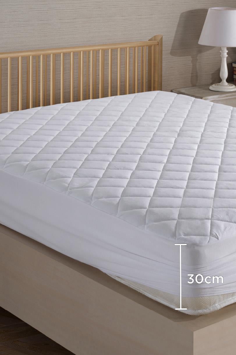 Nordqueen Kapitone Fitted Full Kenar Yatak Koruyucu Alez Çift Kişilik (200x200)