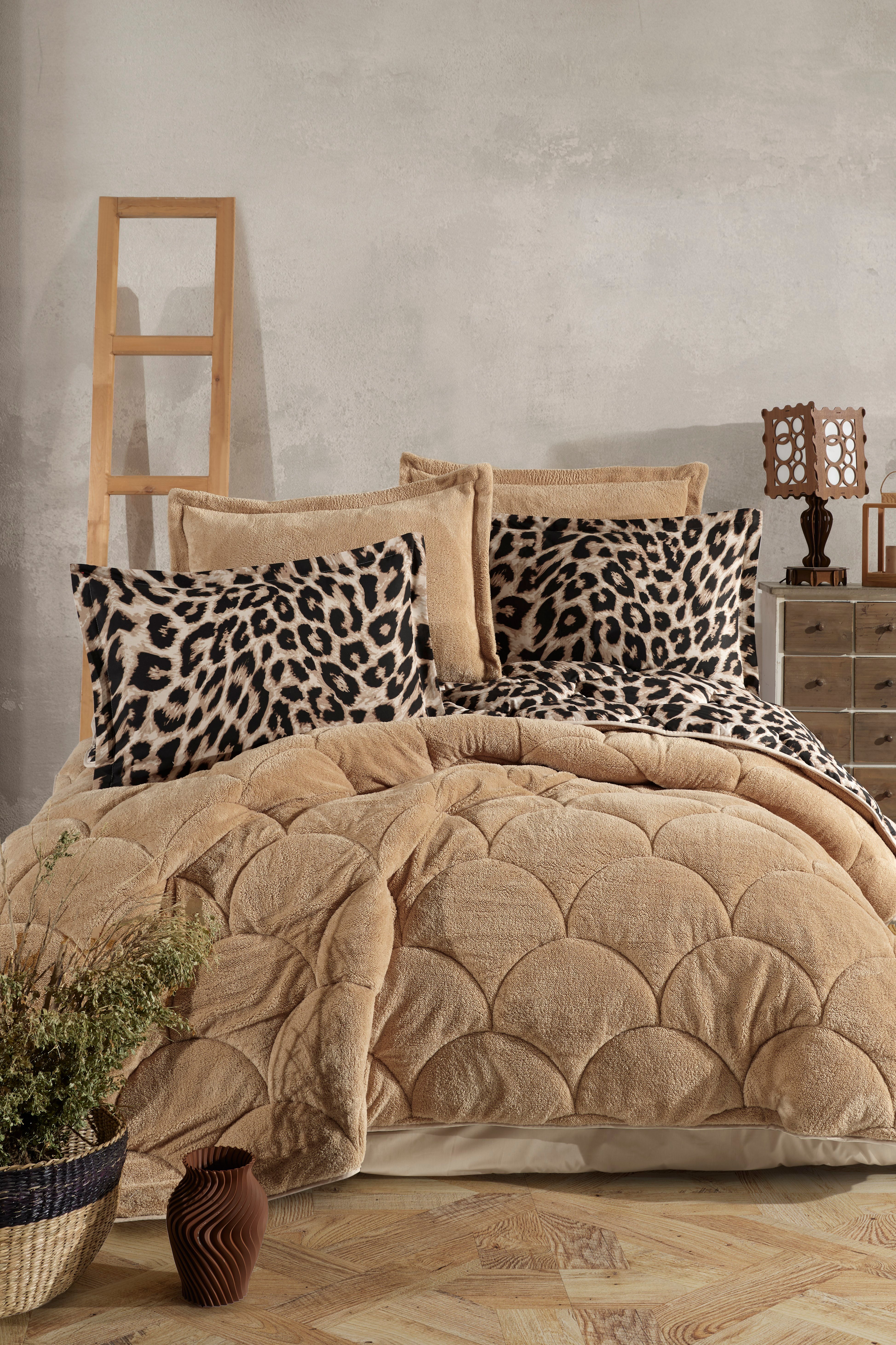 Nordqueen Wellsoft Battal Boy (King Size) Çift Taraflı Uyku Seti 240x200 cm Leo