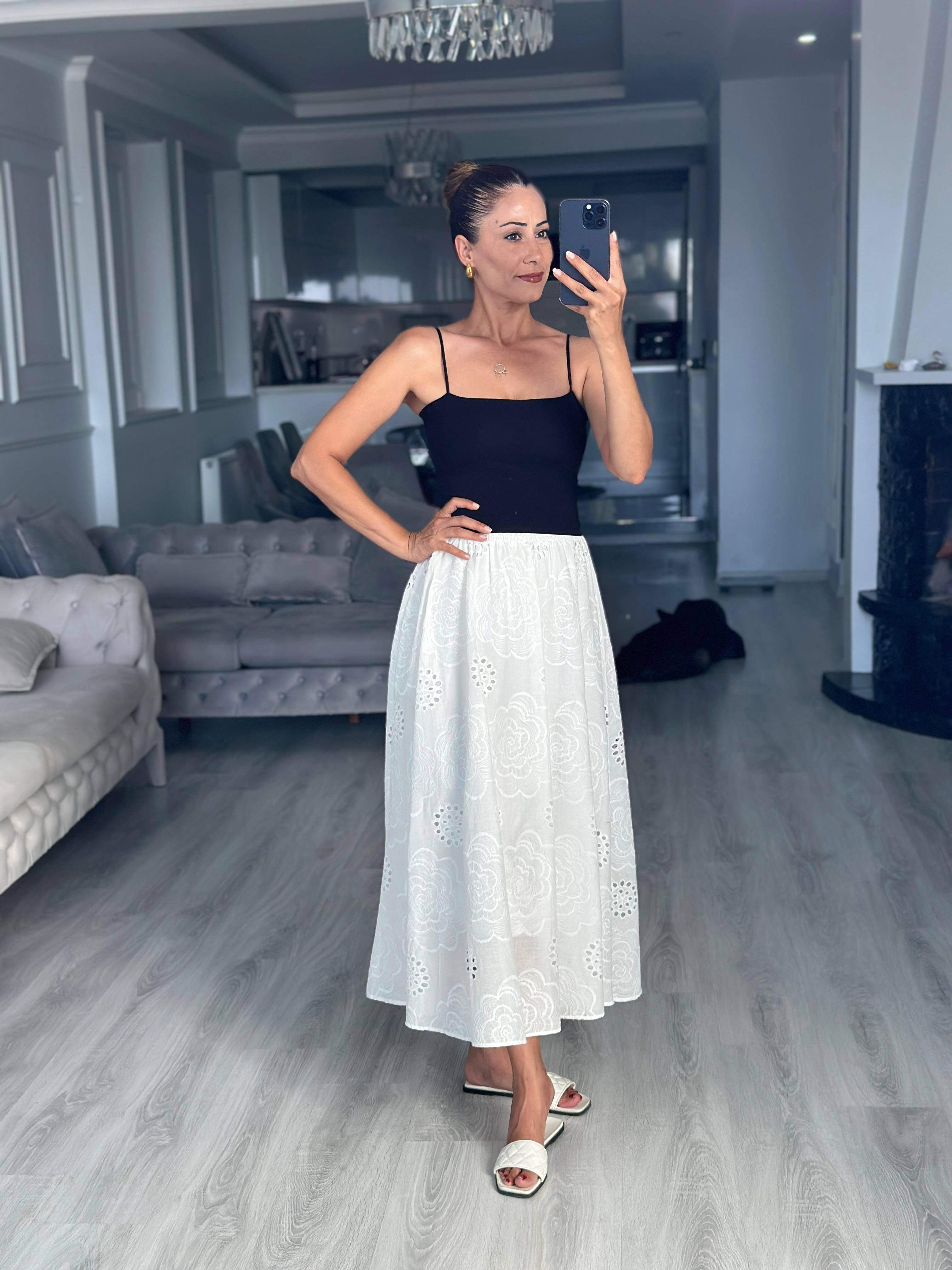 Siyah Kuplu Lastik Askılı Kadın Body