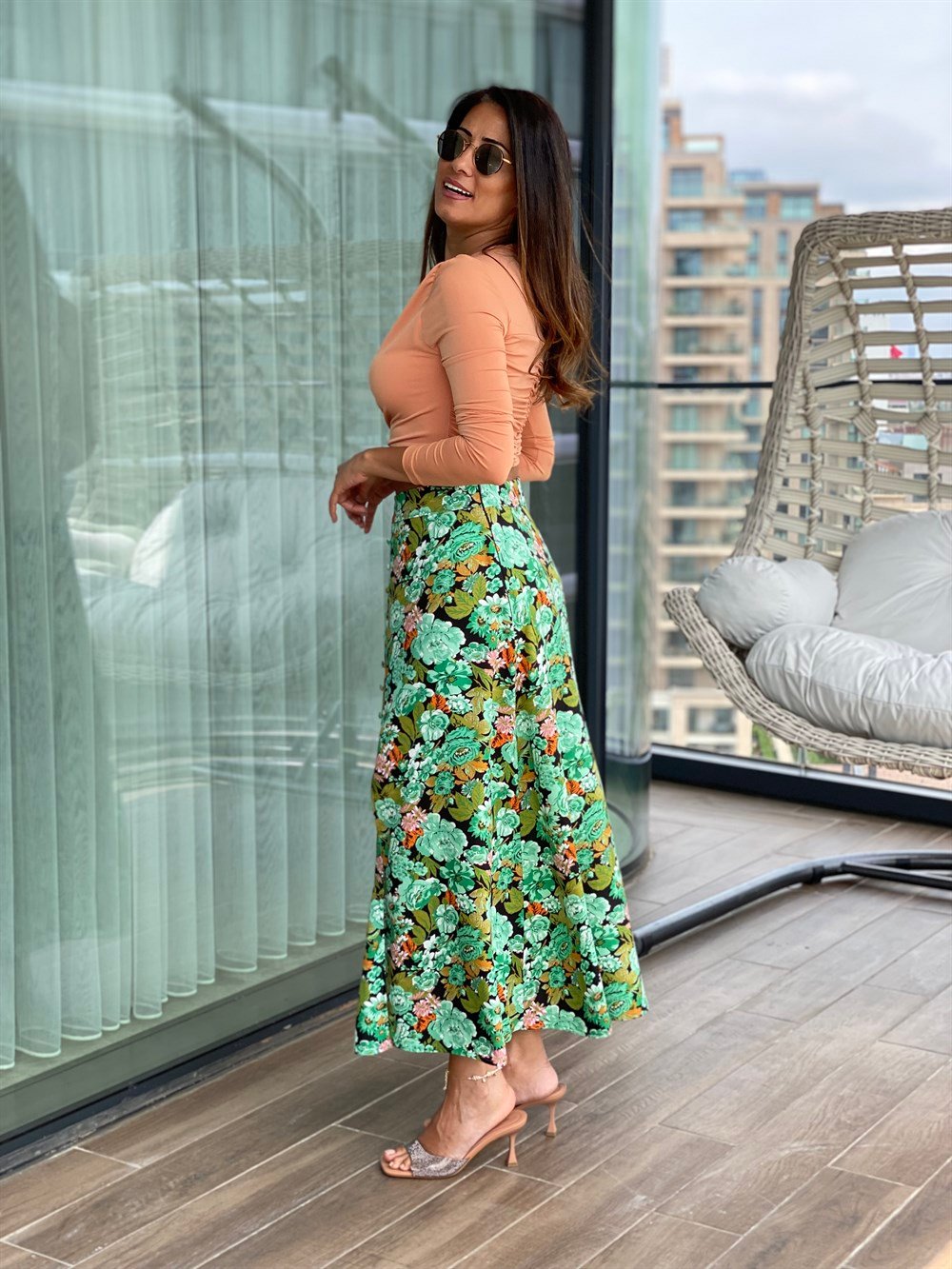 Somon Sandy Drapeli Bluz