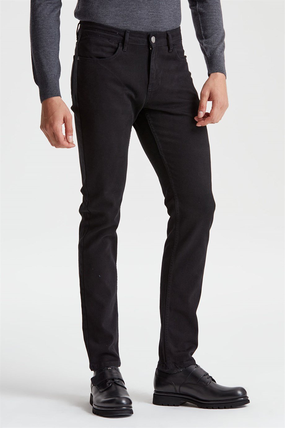 5 Cep Siyah Chino Erkek Pantolon