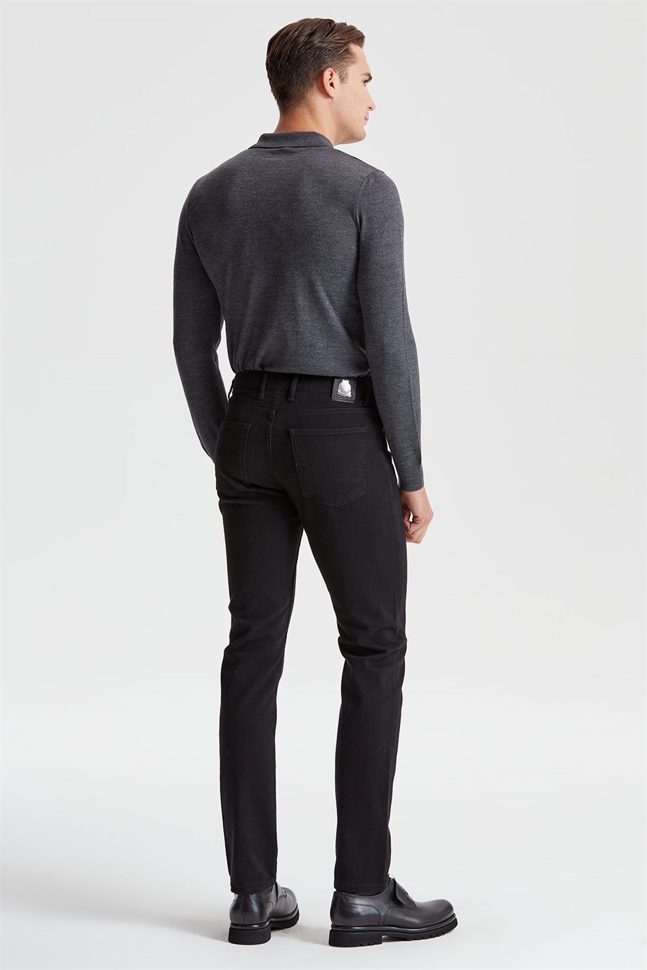 5 Cep Siyah Chino Erkek Pantolon
