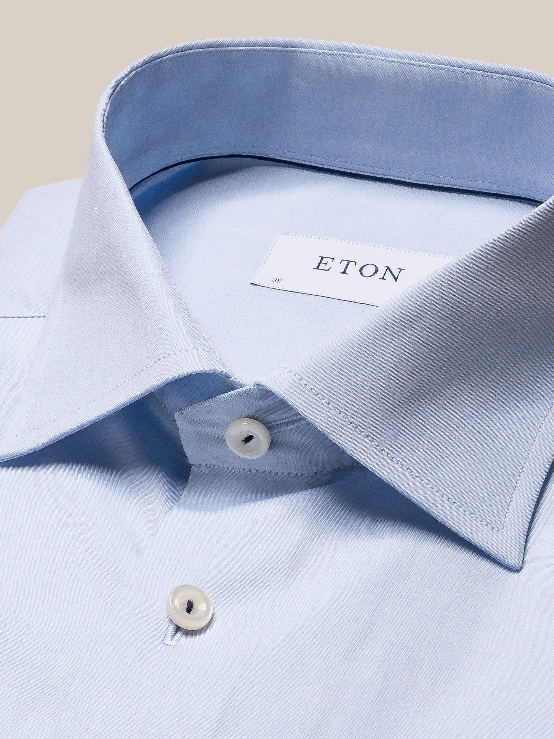 Açık Mavi Comfort Poplin Gömlek