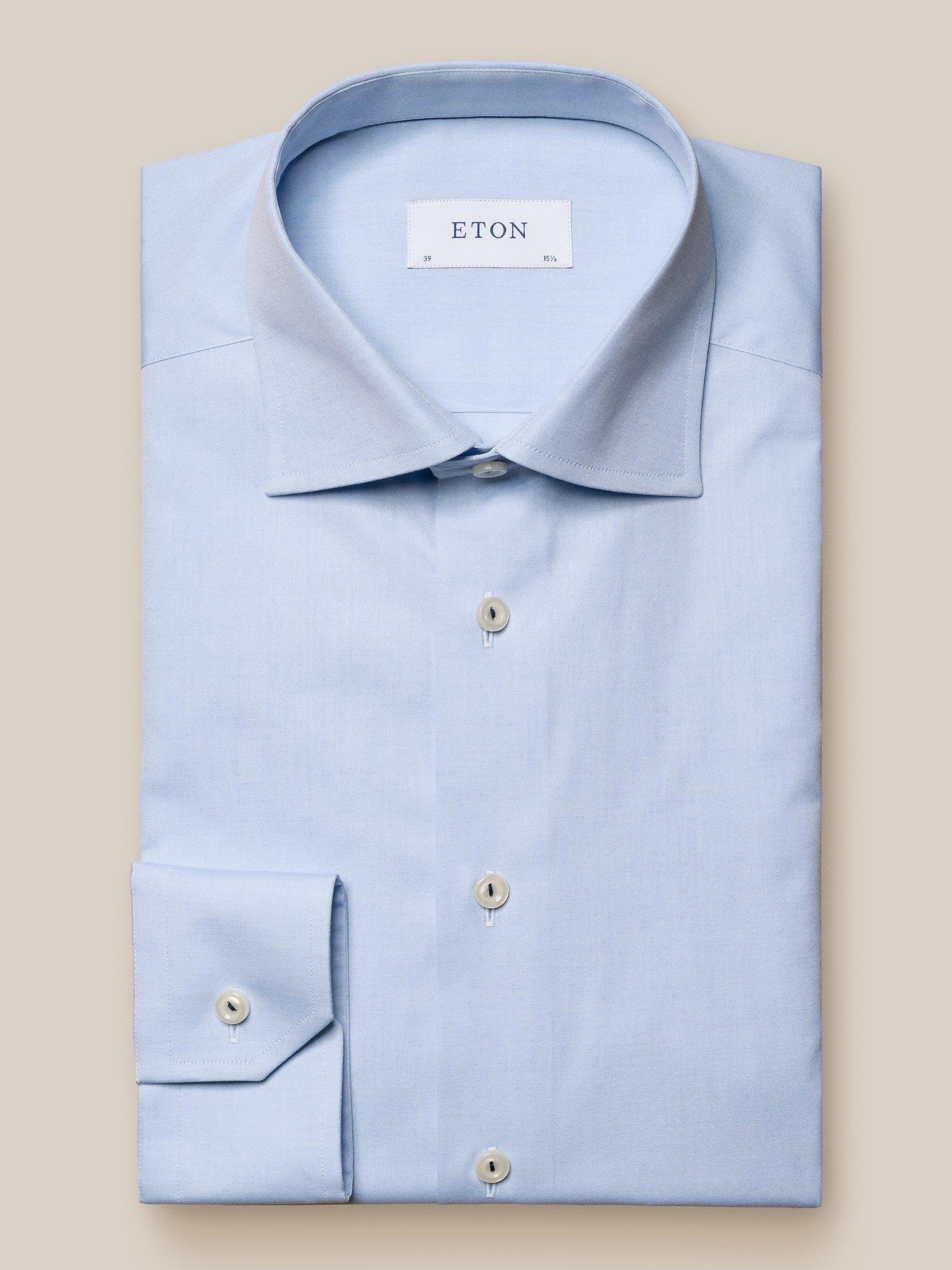 Açık Mavi Comfort Poplin Gömlek