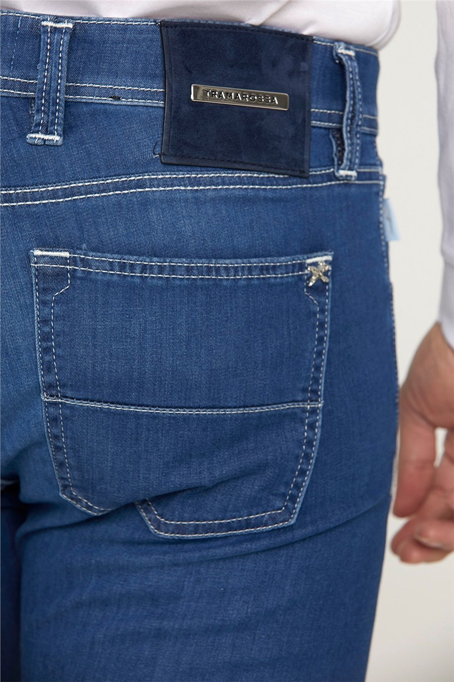 Açık Mavi Michelangelo Slim Denim Pantolon