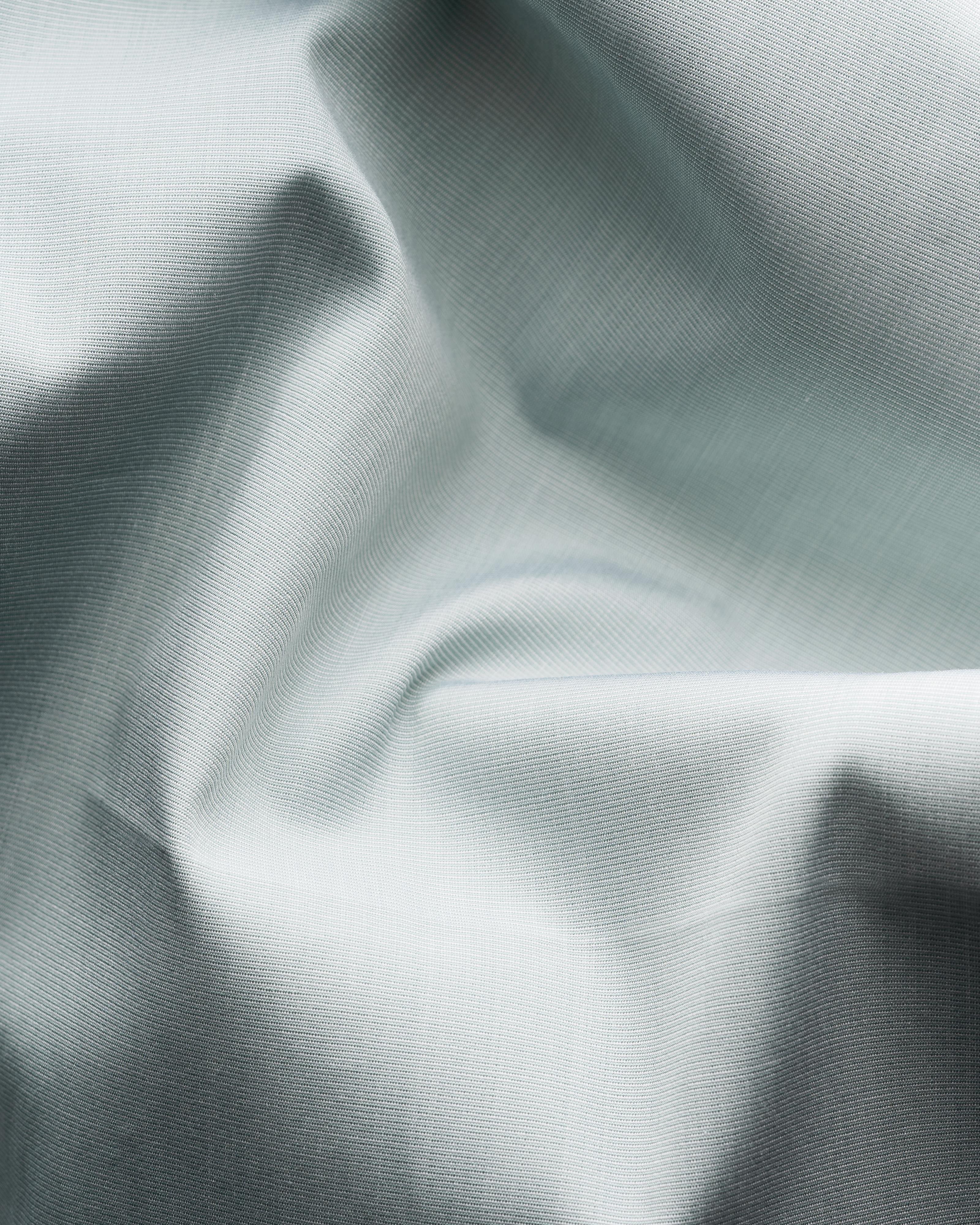 Açık Yeşil Contemporary Elevated Poplin Gömlek