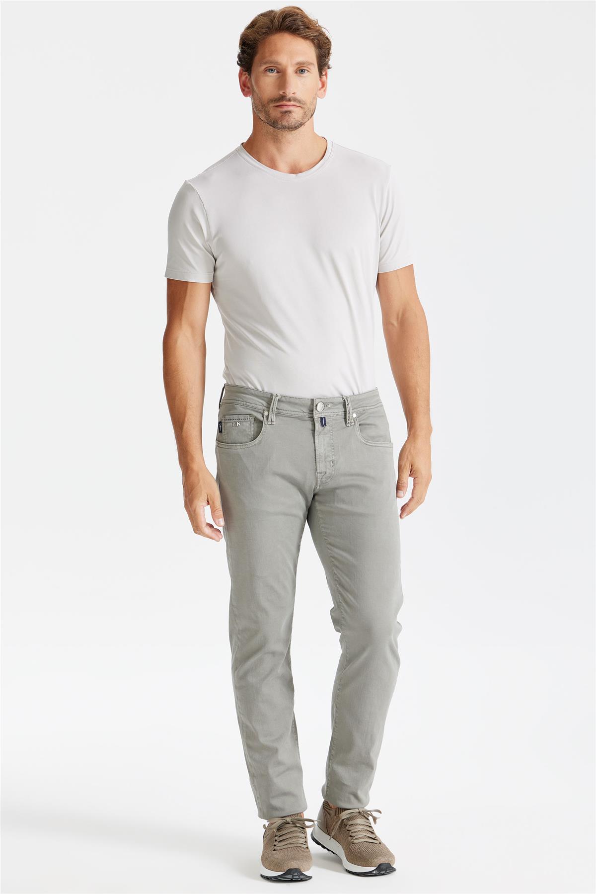 Aloe Yeşil 5 Cep Chino Pantolon 