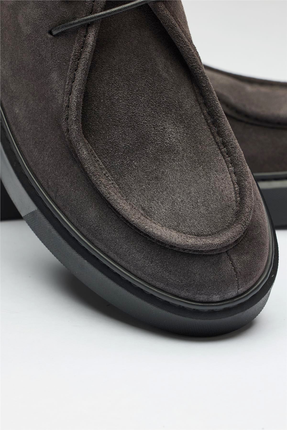 Antrasit Gri Chukka Süet Bot