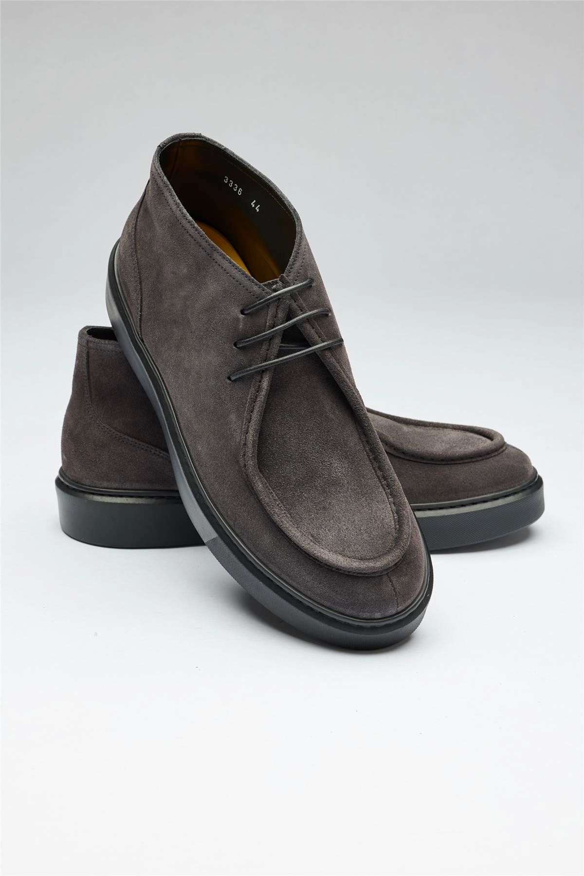 Antrasit Gri Chukka Süet Bot