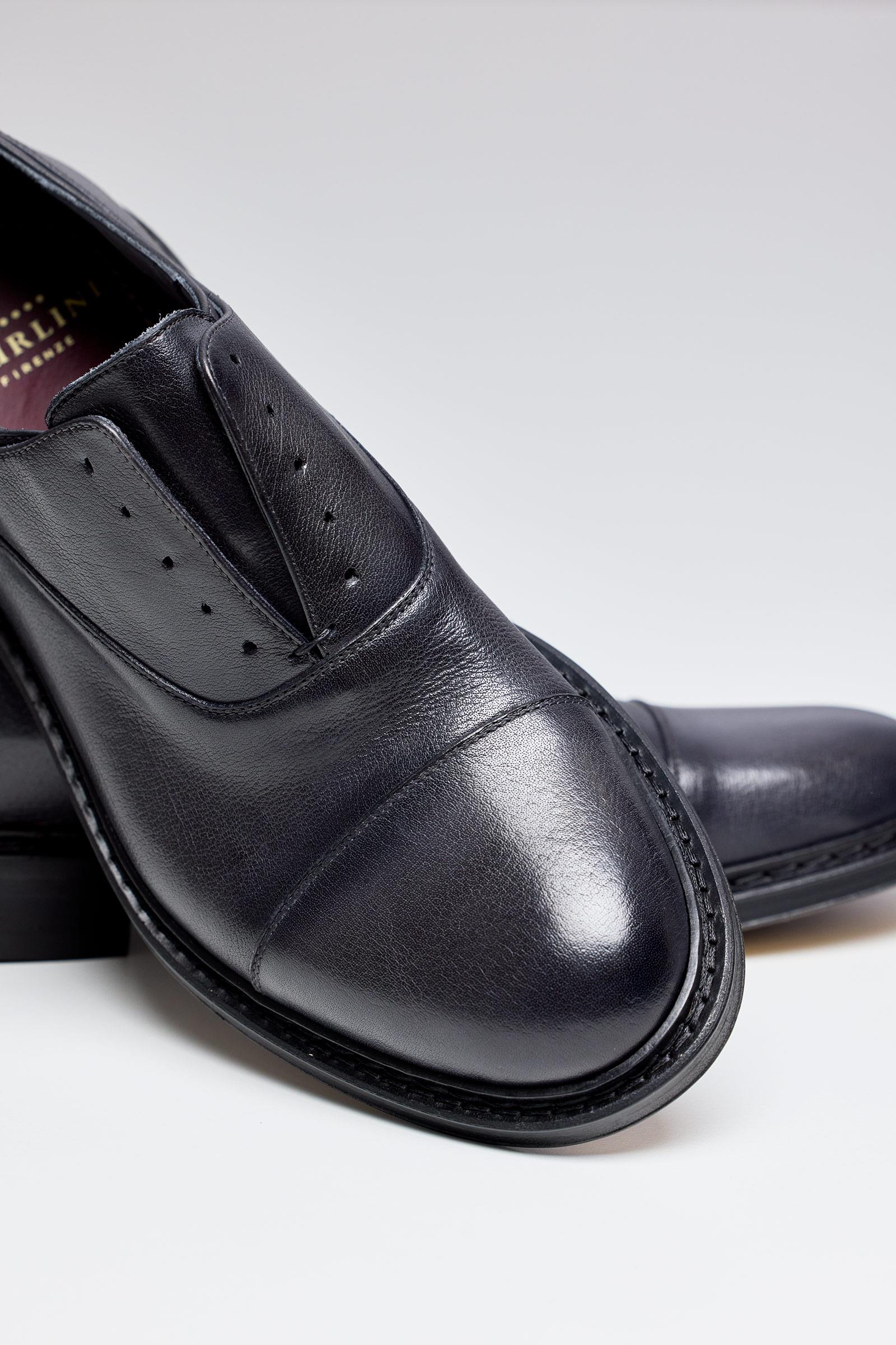 Antrasit Gri Deri Ayakkabı