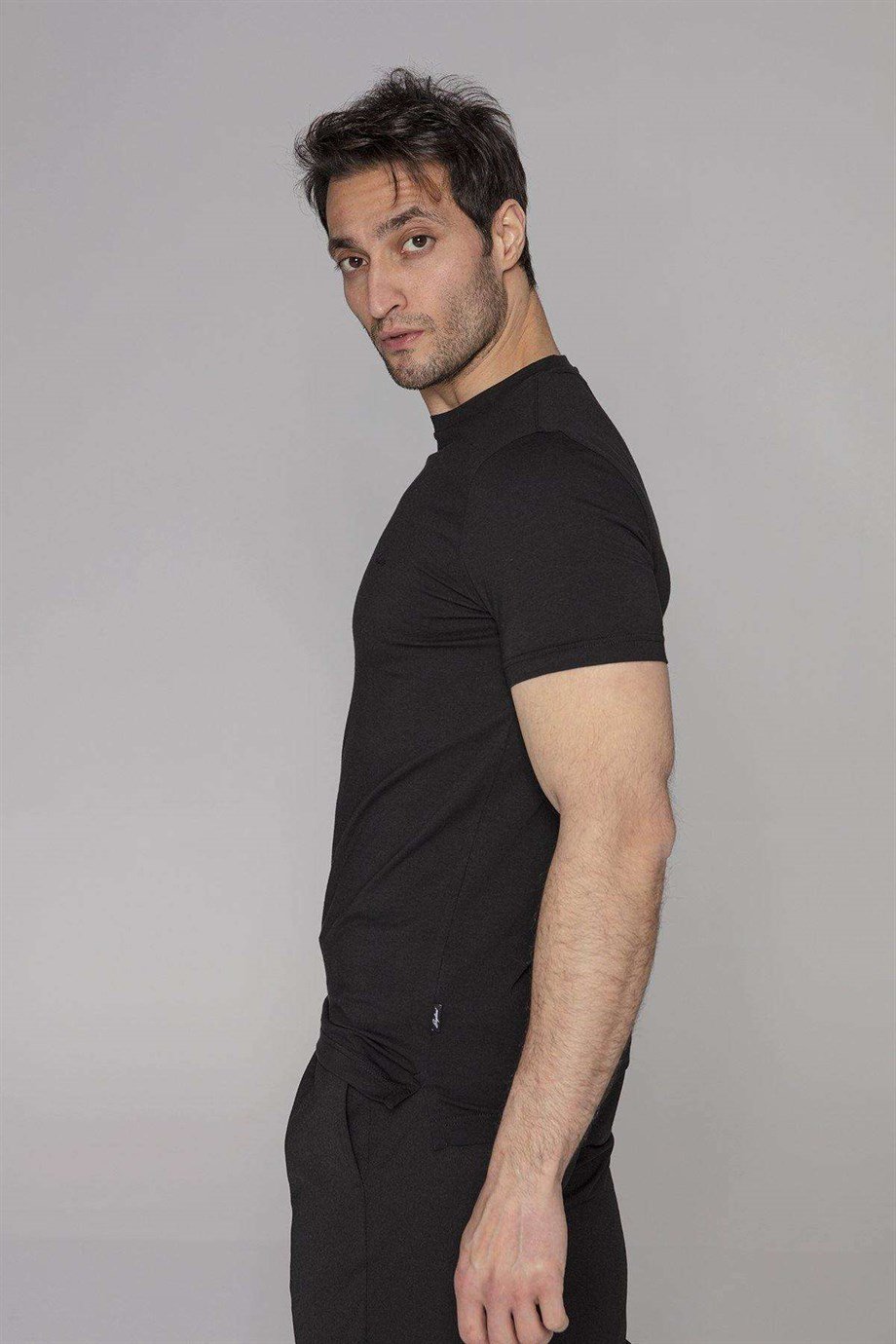 Baglioni Siyah Basic Tişört